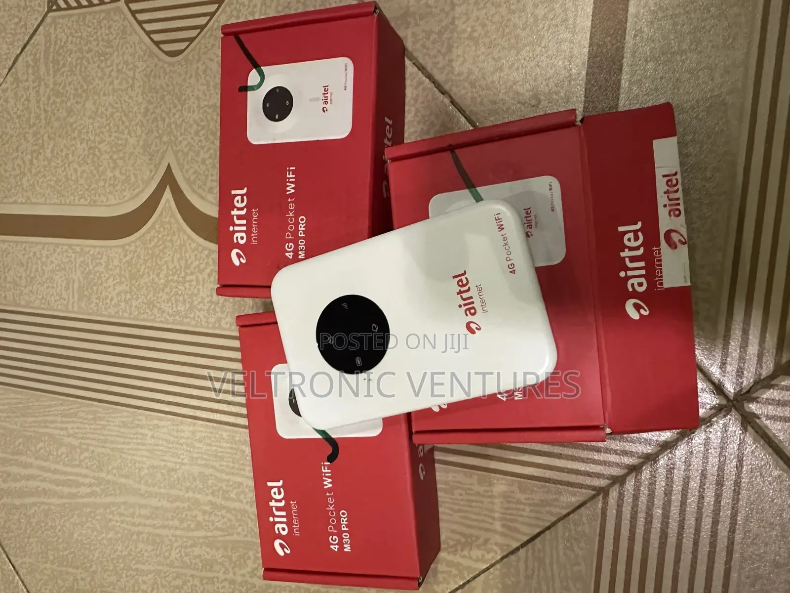 Universal 4G Airtel Branded Mifi With LAN