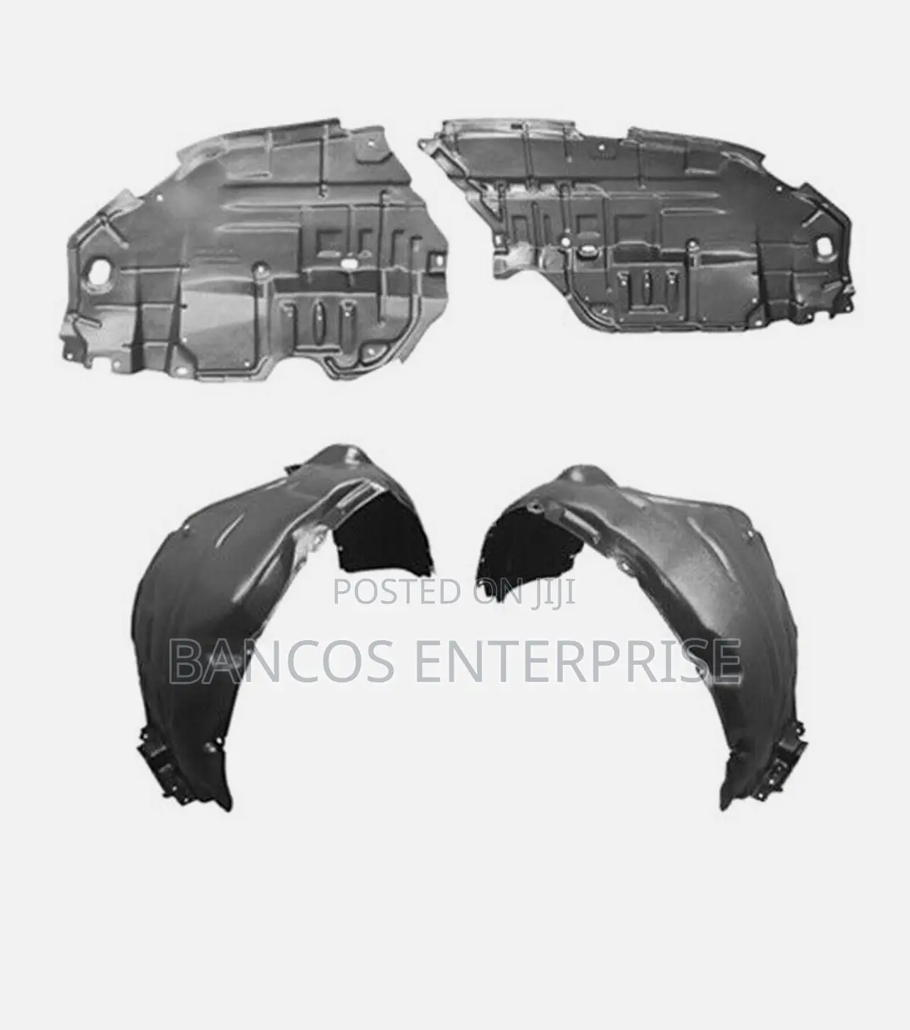 Engine Undercover And Linning Set For 2012-2014 Toyota Camry