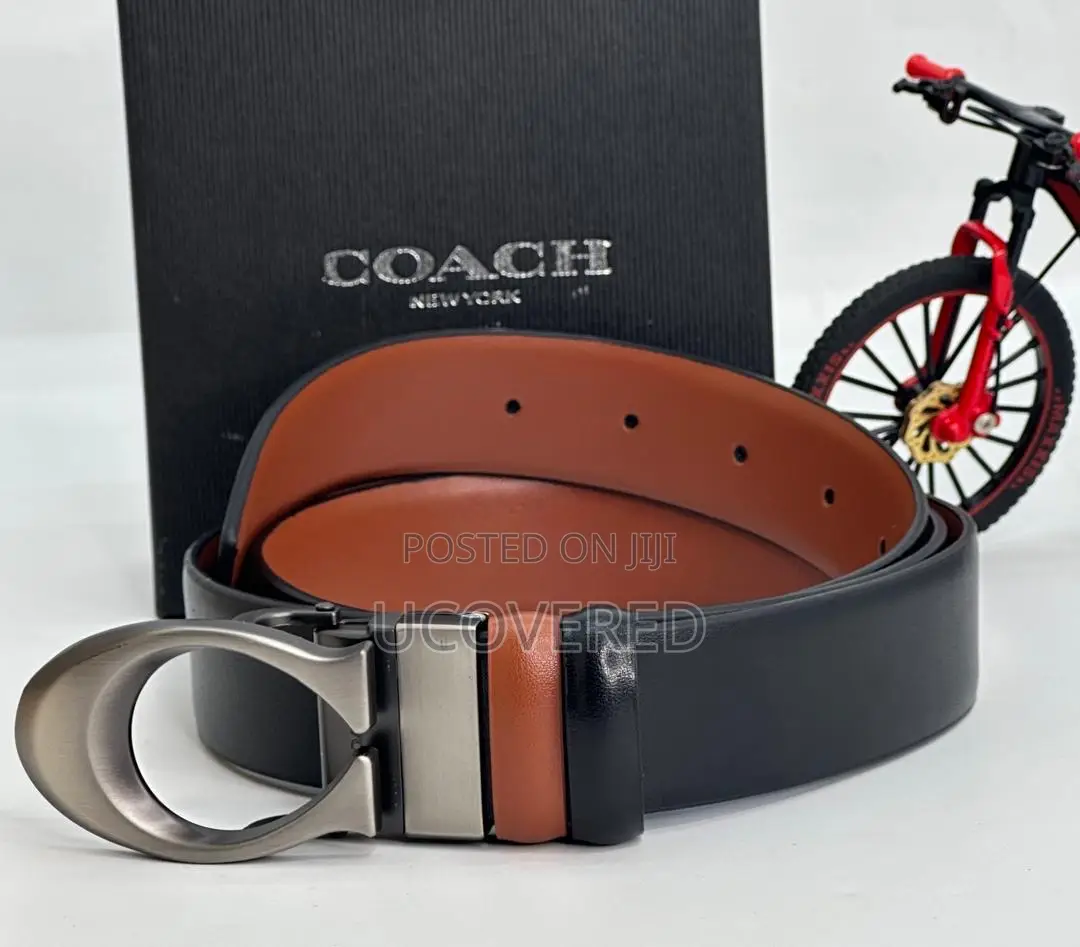 Coach Real Leather Men’S Belt