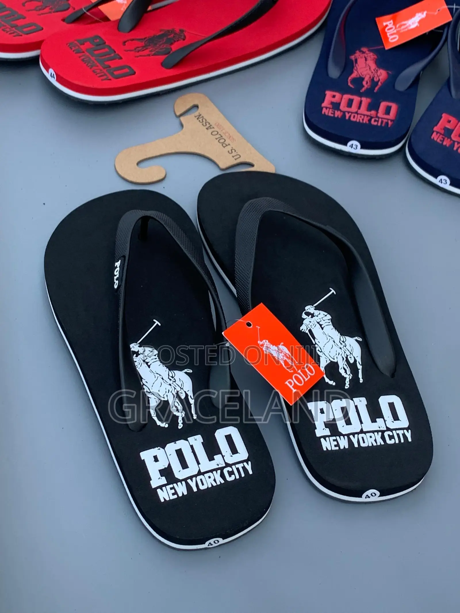 This Is Original Designed Tommy-Polo Slipper for Male-Female