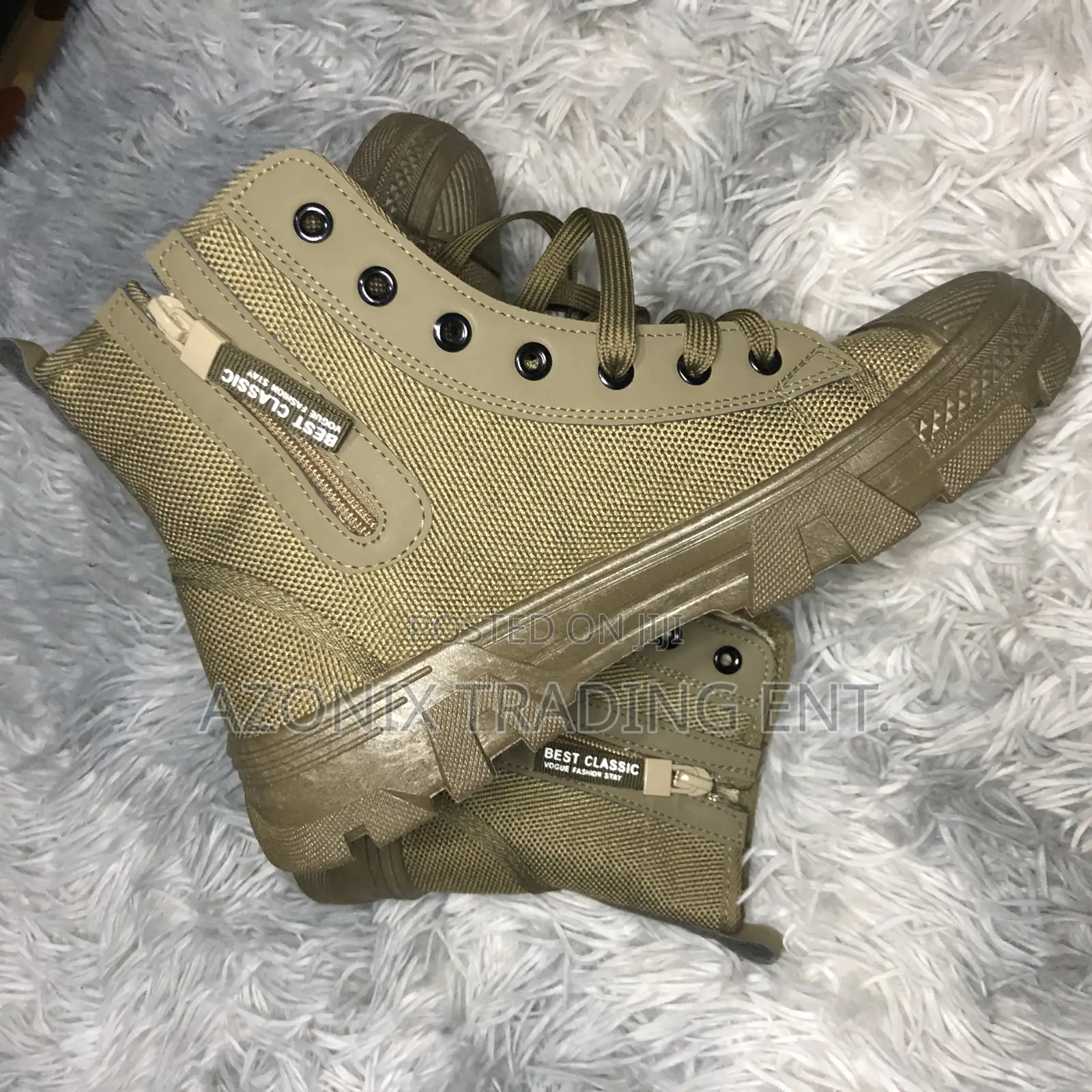 Top Grade Canvas Boots