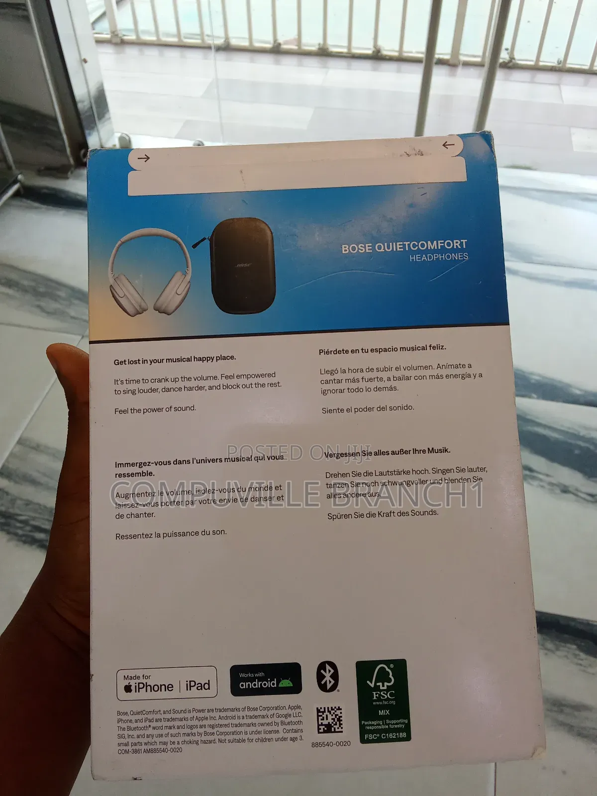 Bose Quietcomfort Headphones
