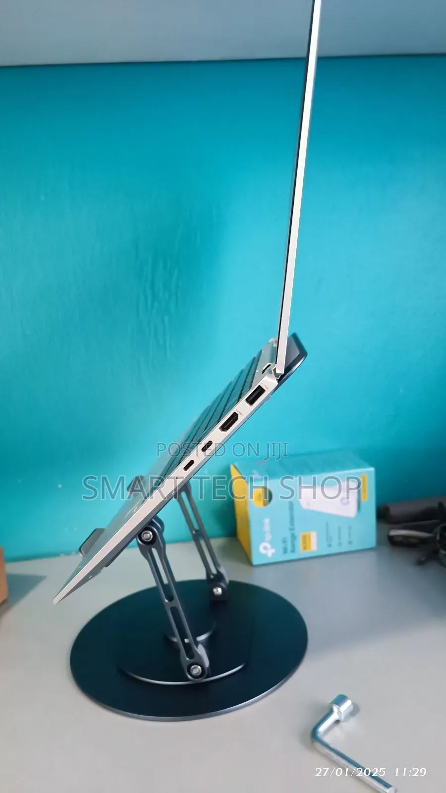 360 Rotating Adjustable Foldable Aluminium Laptop Stand