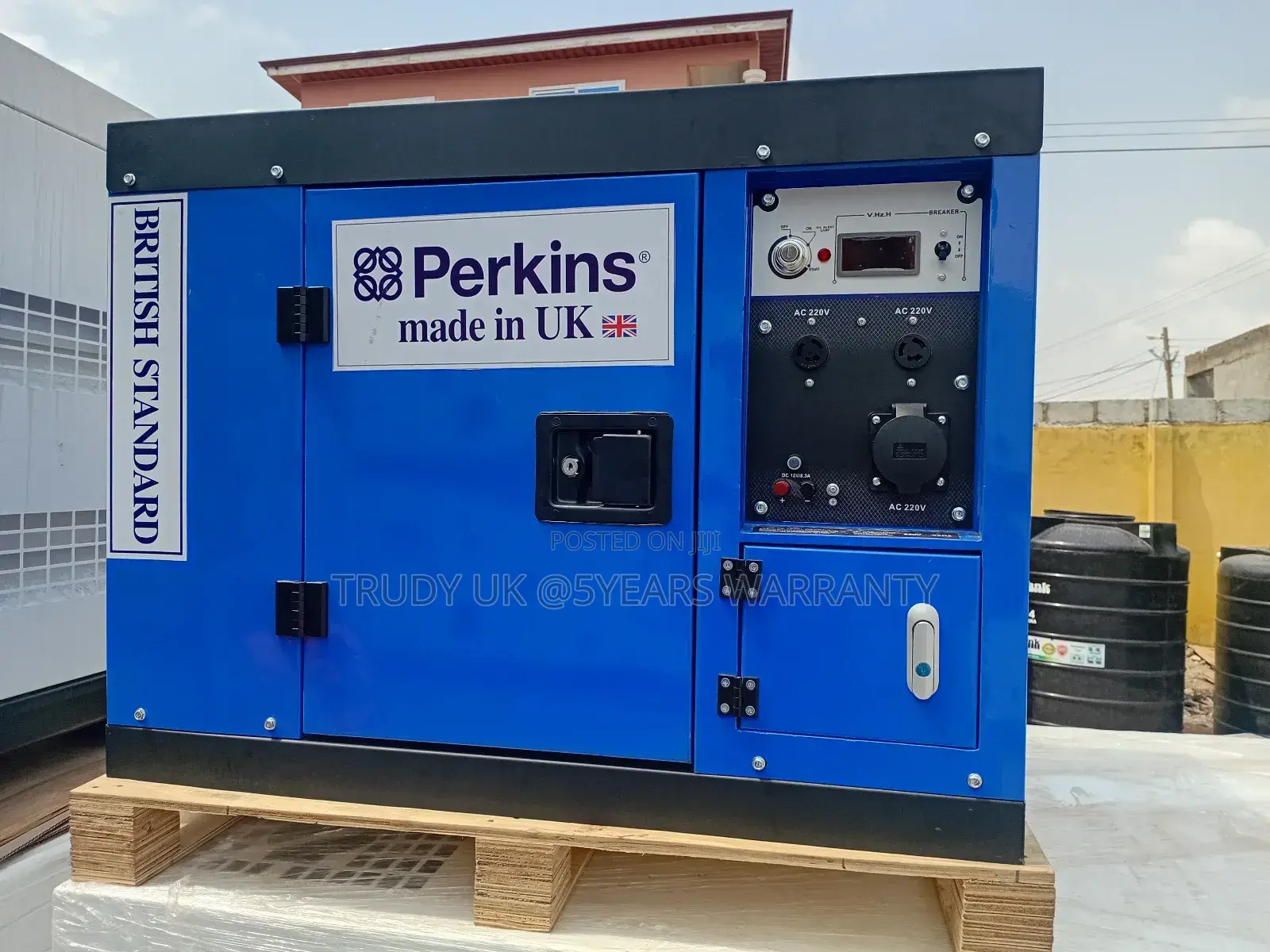 Servicesupport 15kva 16500wats Diesel Perkins Generator Uk