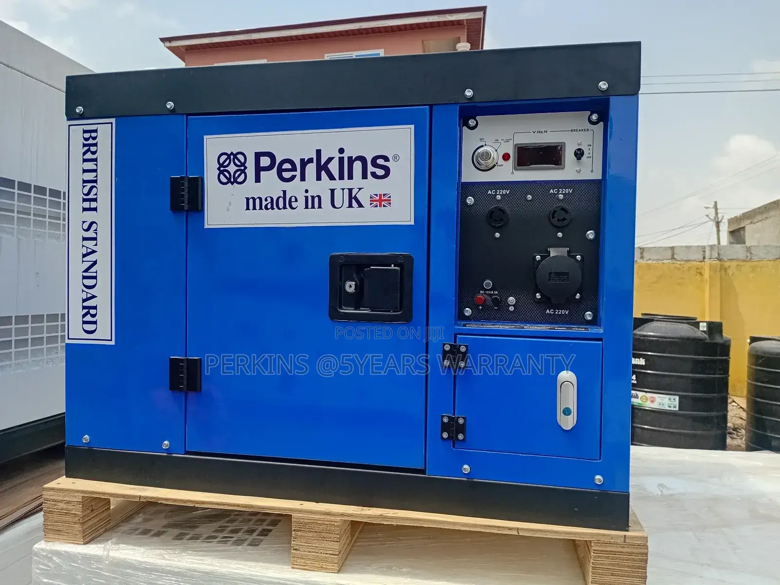 Servicesupport 15kva 16500wats Diesel Perkins Generator Uk