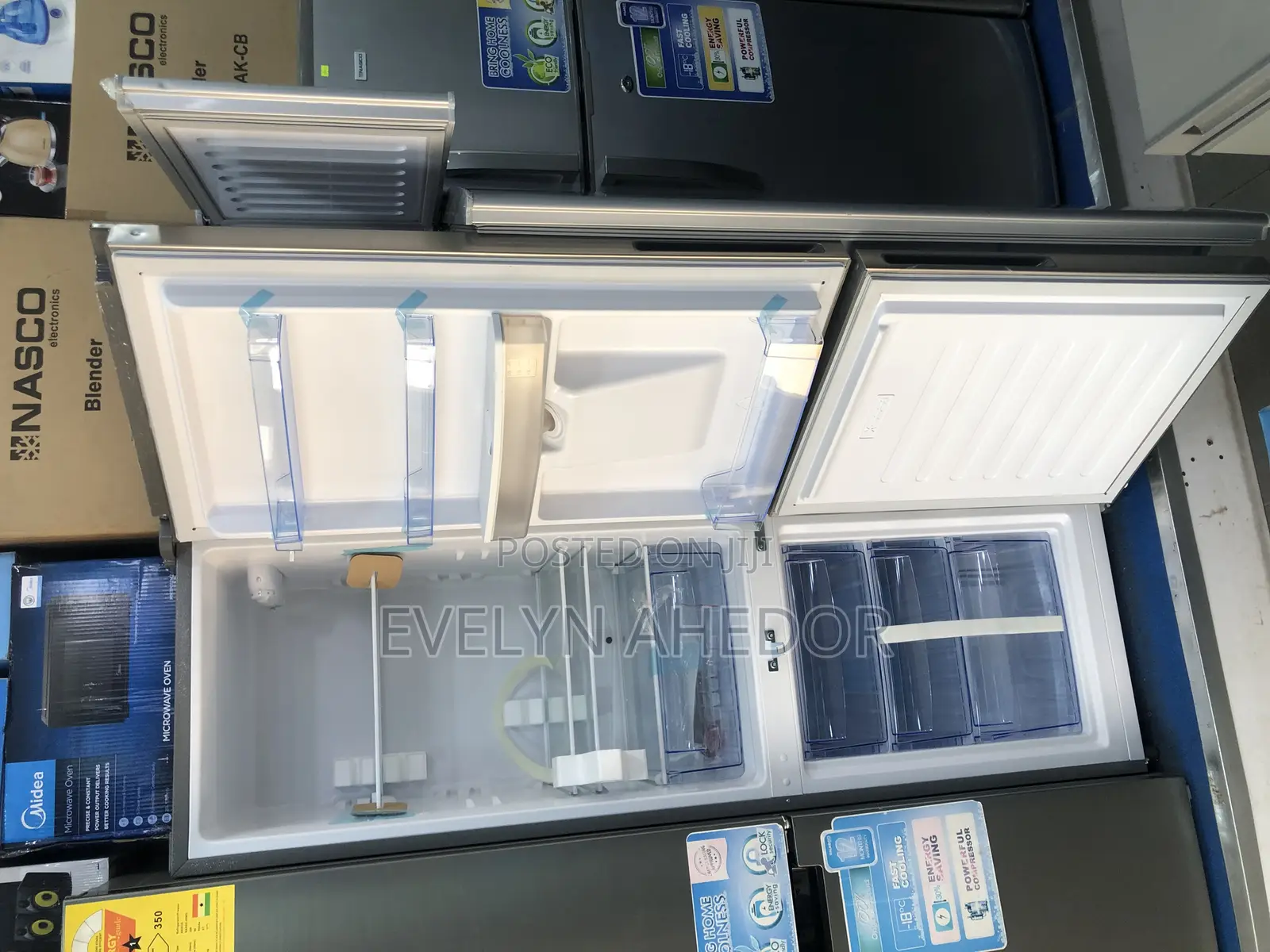 251 Liters Nasco Bottom Door Fridge Available