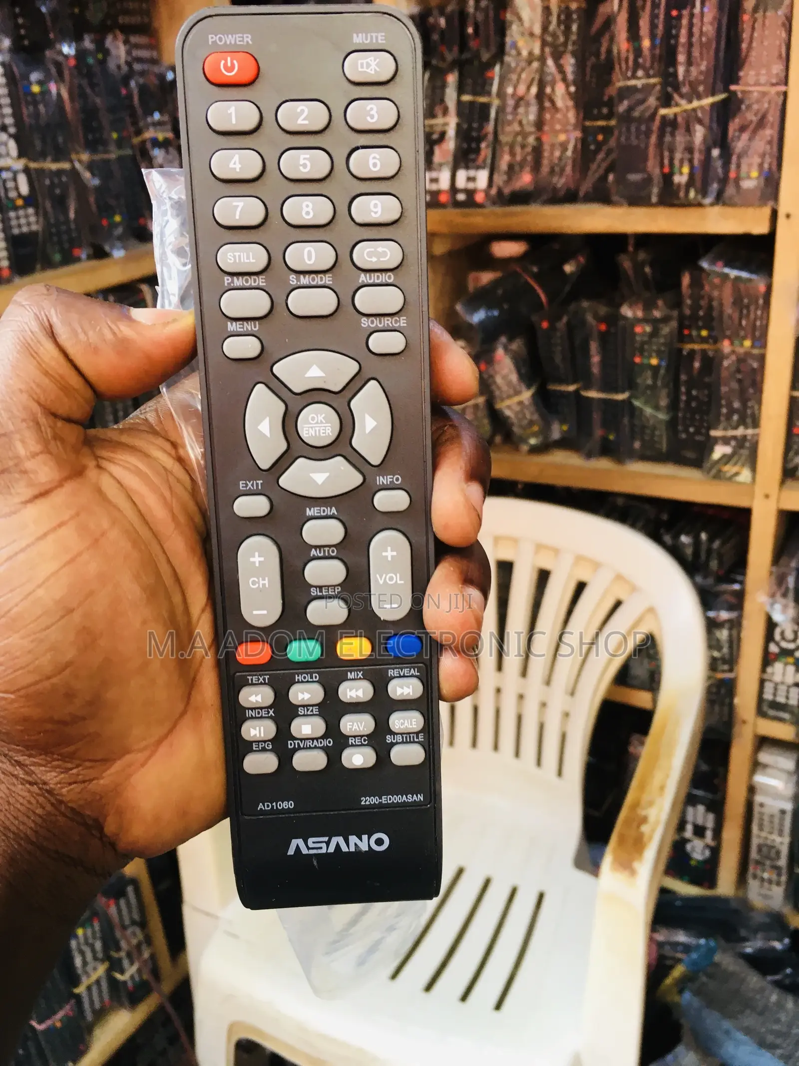 Asano Remote Control for Led Tv