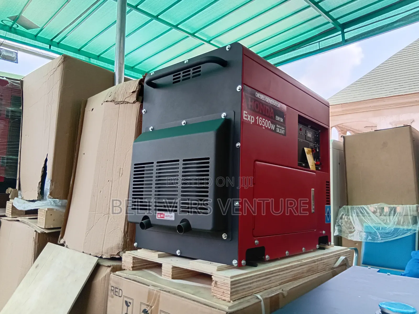 Easy Start Generator 16500watt Diesel Engine 15kva Generator