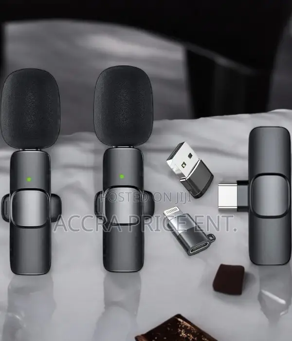 2 in 1 Wireless Microphone for Android and iPhone