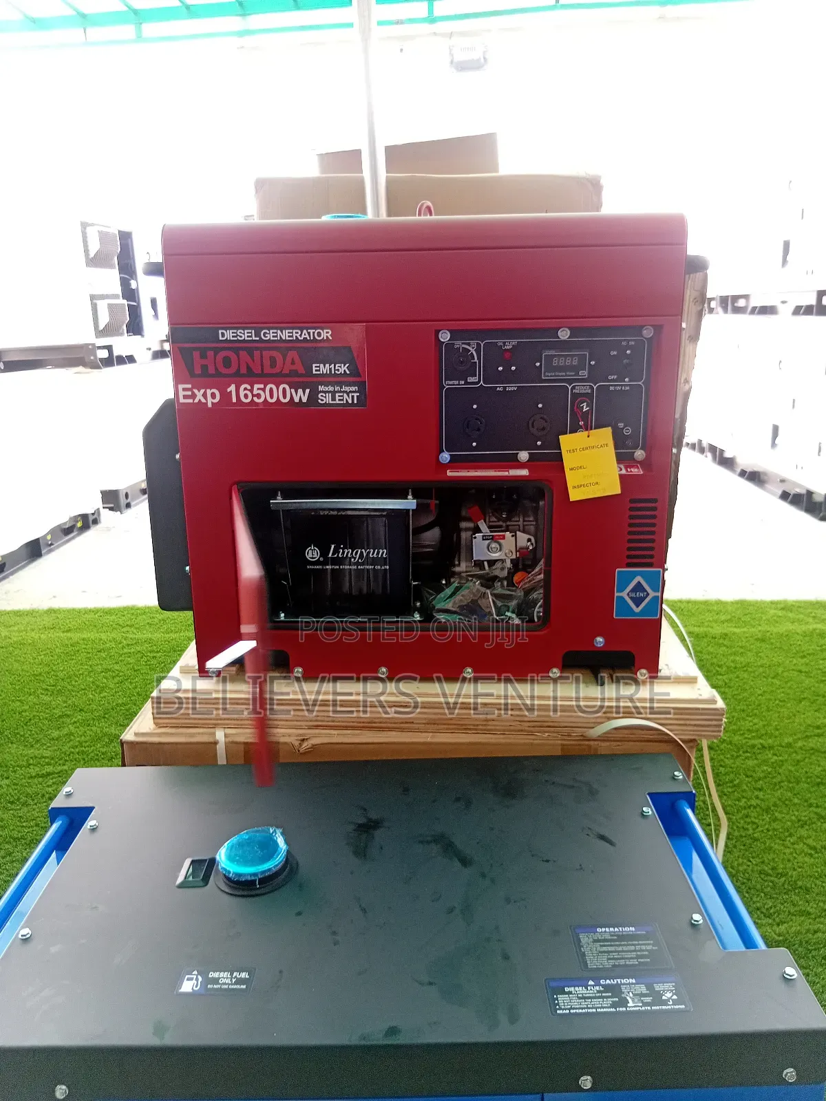 Interior View of Honda Diesel Generator 16.5kw 15kva