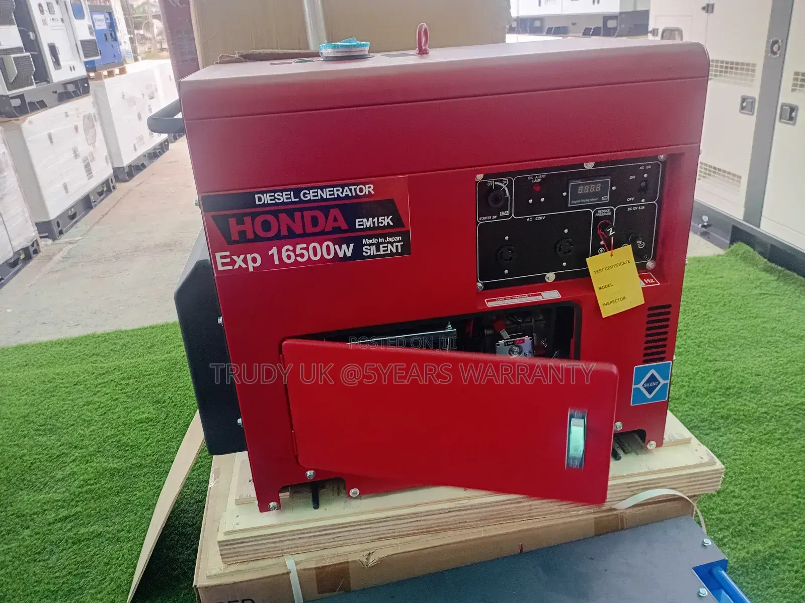 Silent 15kva 16500wats Diesel Japan Model Generator Generato