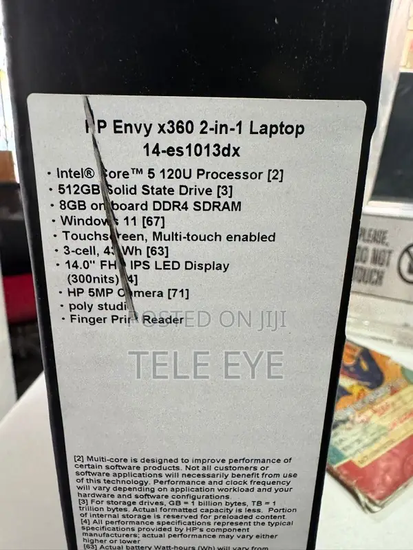 New Laptop HP 8GB Intel Core I5 SSD 512GB
