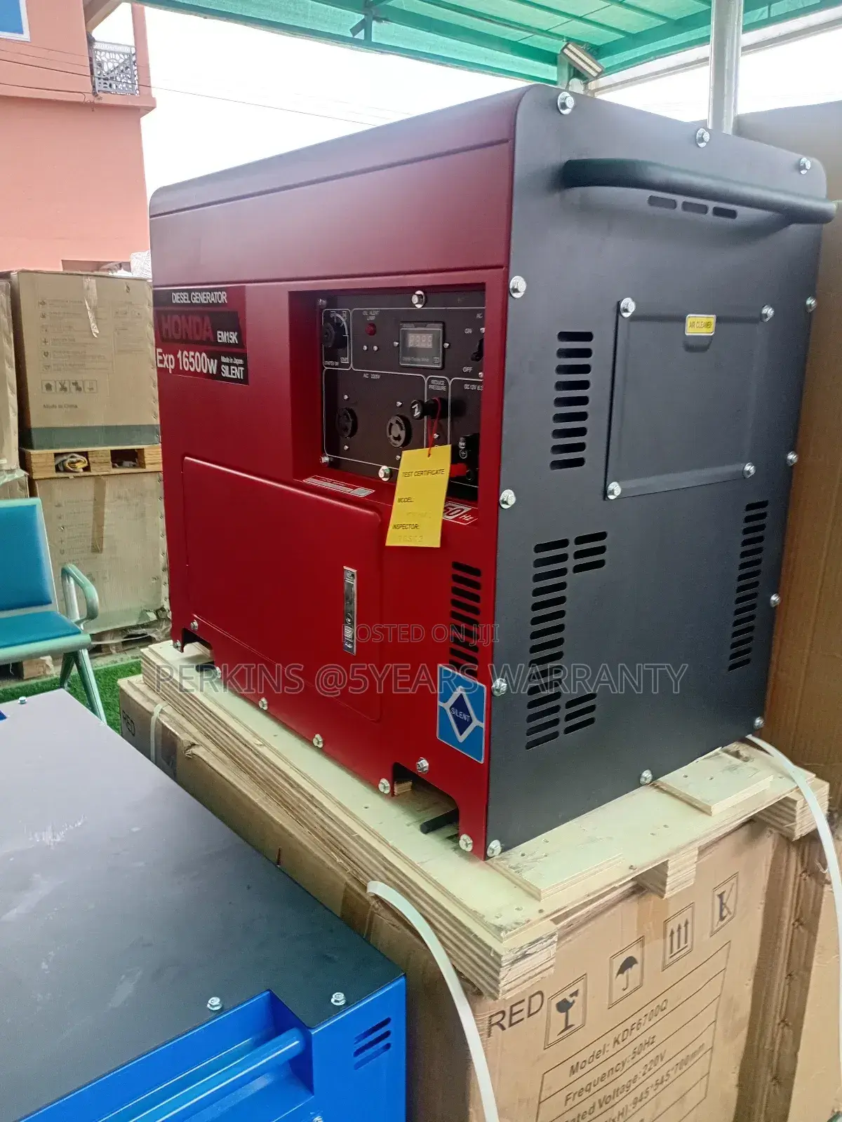 Standard Quality 15kva 16500wats Diesel Generator Japan Made