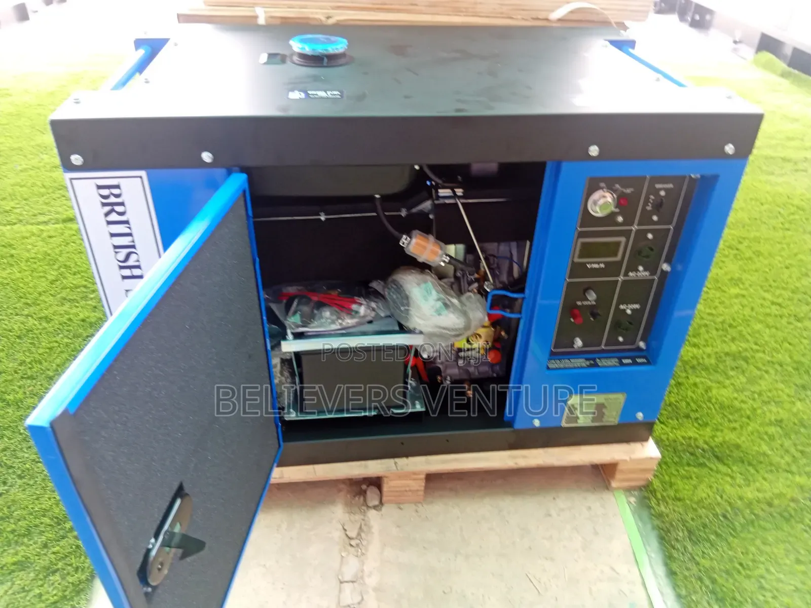 100% Copper Perkins Diesel Generator 16500watt 15kva