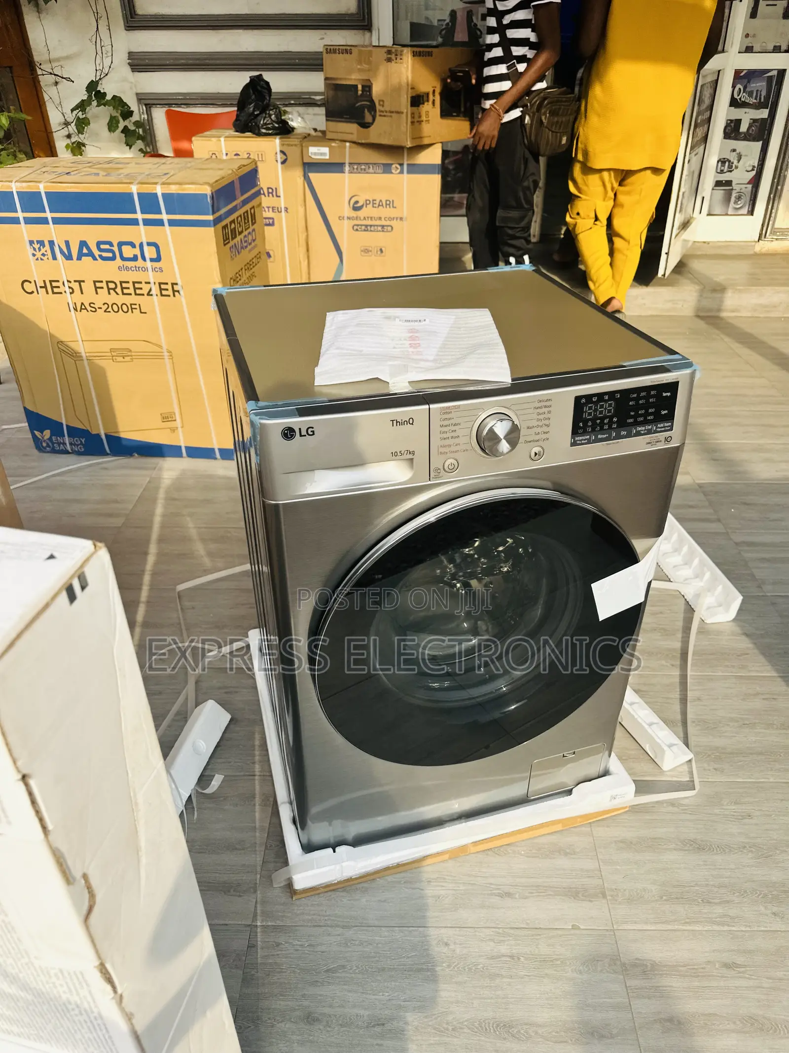 Better Deal on LG Full Auto WM 10.5/7kg