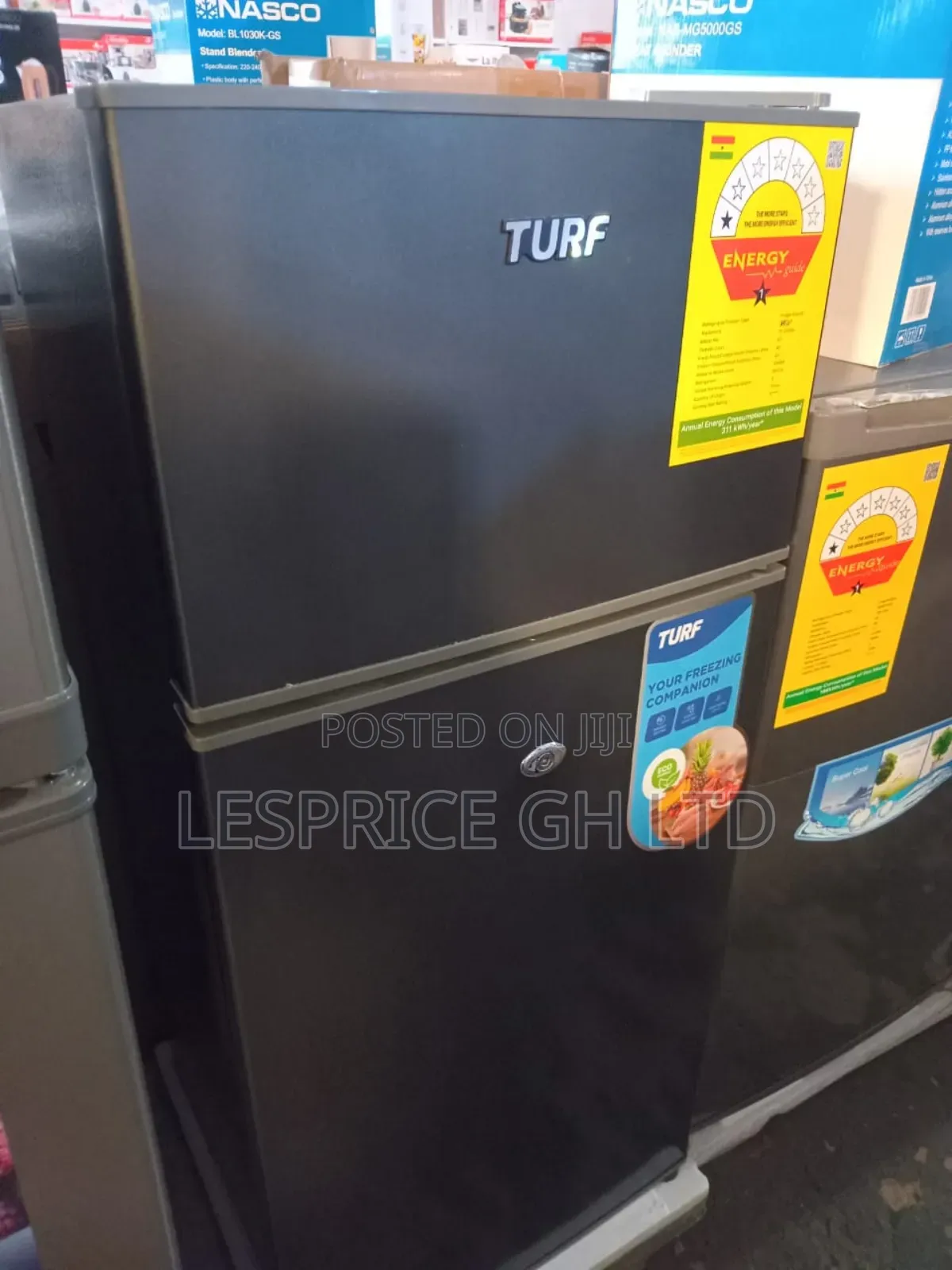 Upgrade Your Kitchen! Turf Double Door Fridge