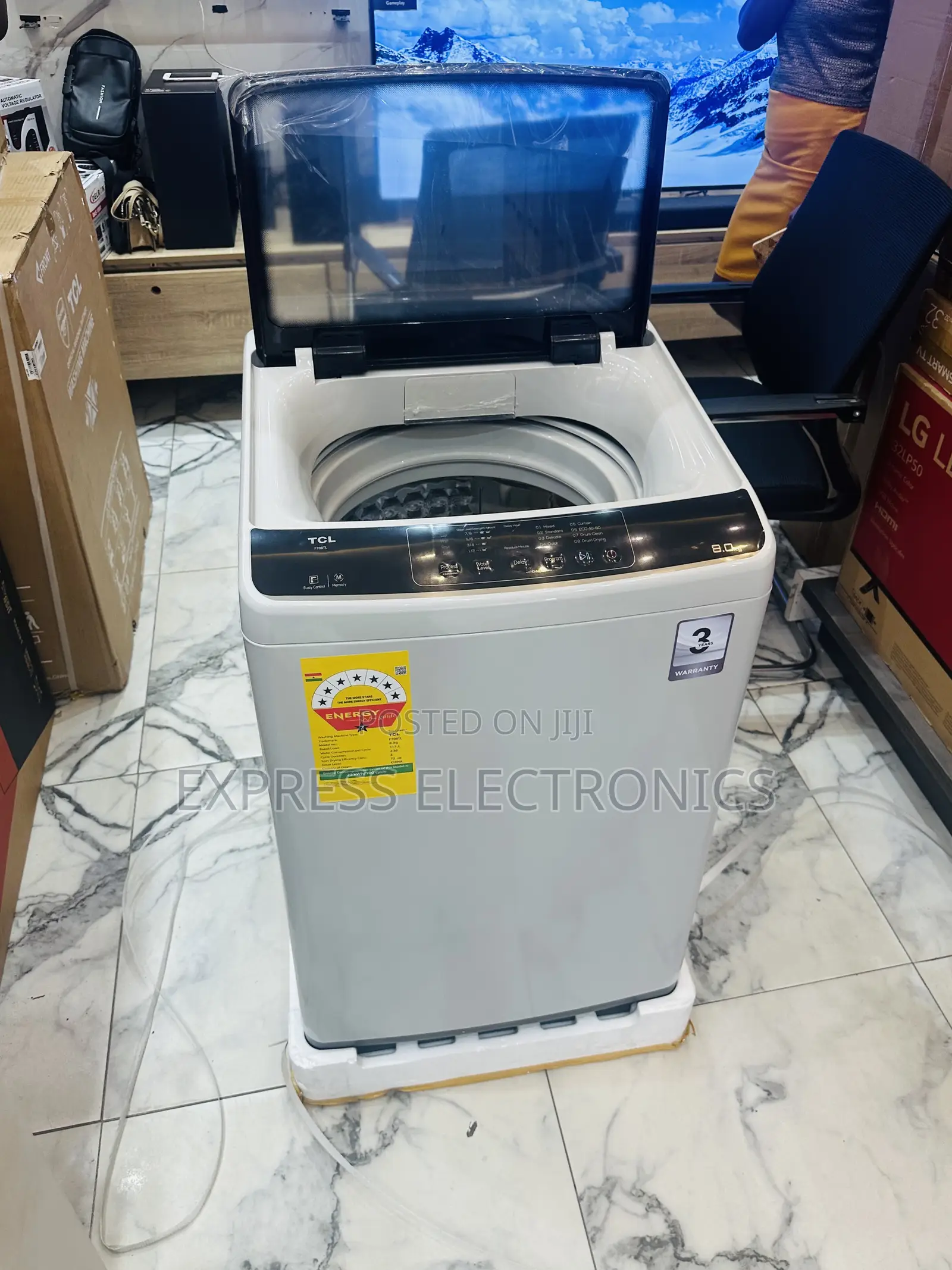 8kg TCL WM Full Automatic