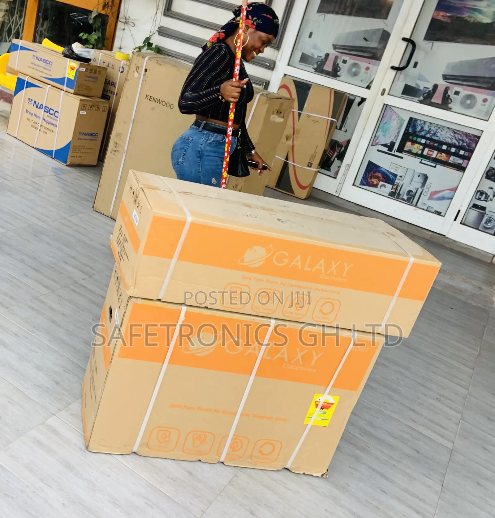 Newly Sealed Galaxy 2.0 R410 Gas Split White AC