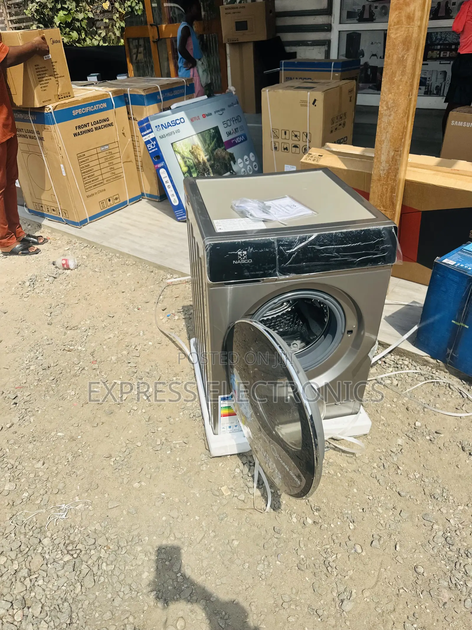 Powerful Sleek WM Front Load 11kg Nasco