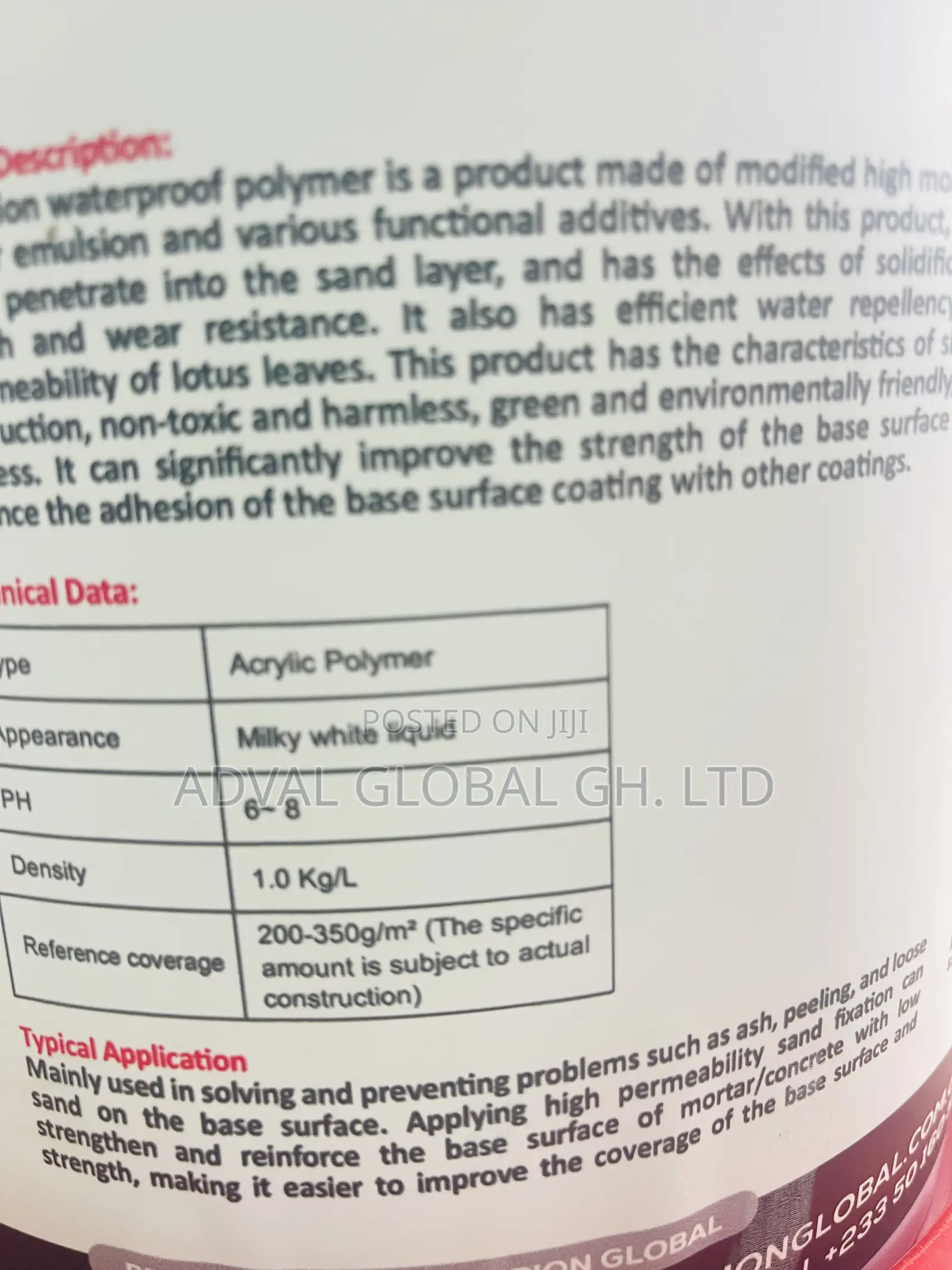 Foundation Waterproof Polymer