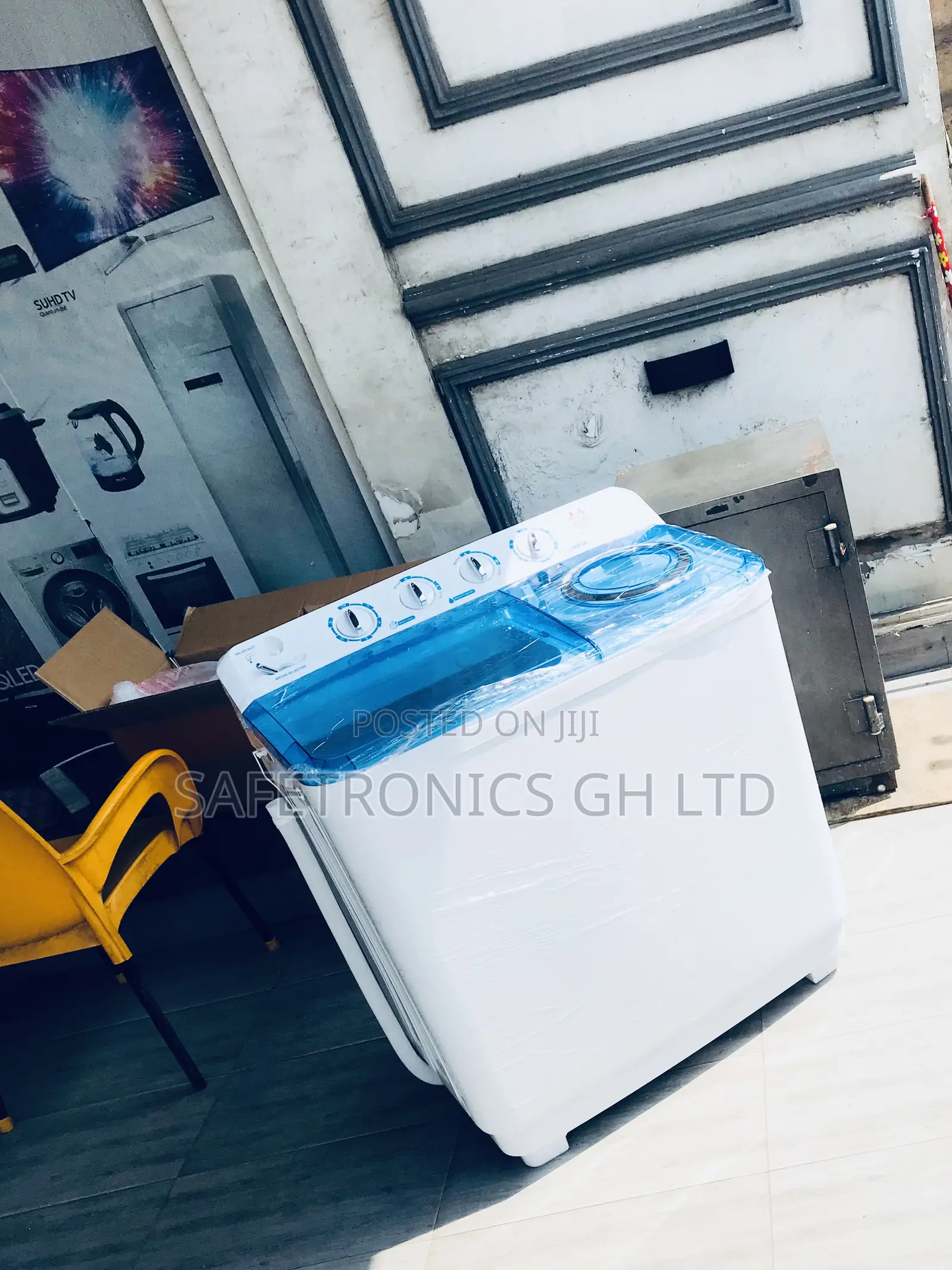 Pure Clean 11kg Top Load White Zara Semiauto Washer