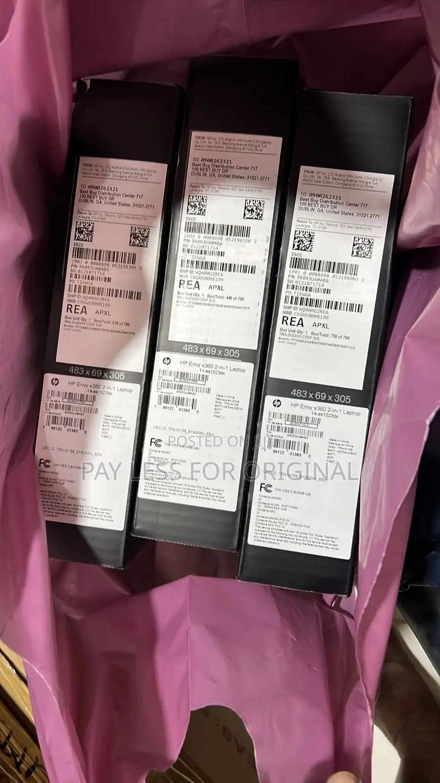 New Laptop HP Envy x360 16GB Intel Core i7 SSD 512GB