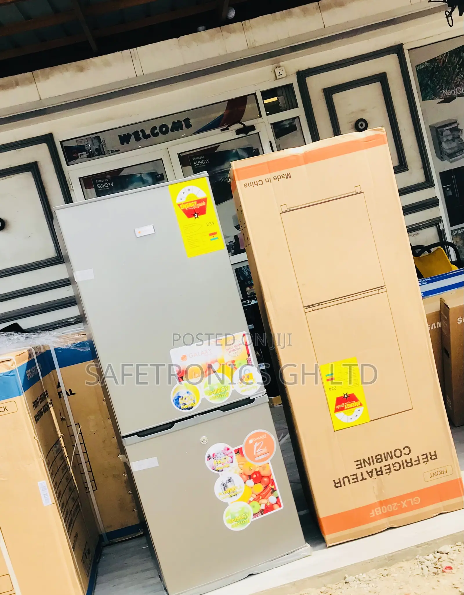 Galaxy Fresh Flow 108 Liters Bottom Mount GLX-200 Fridge