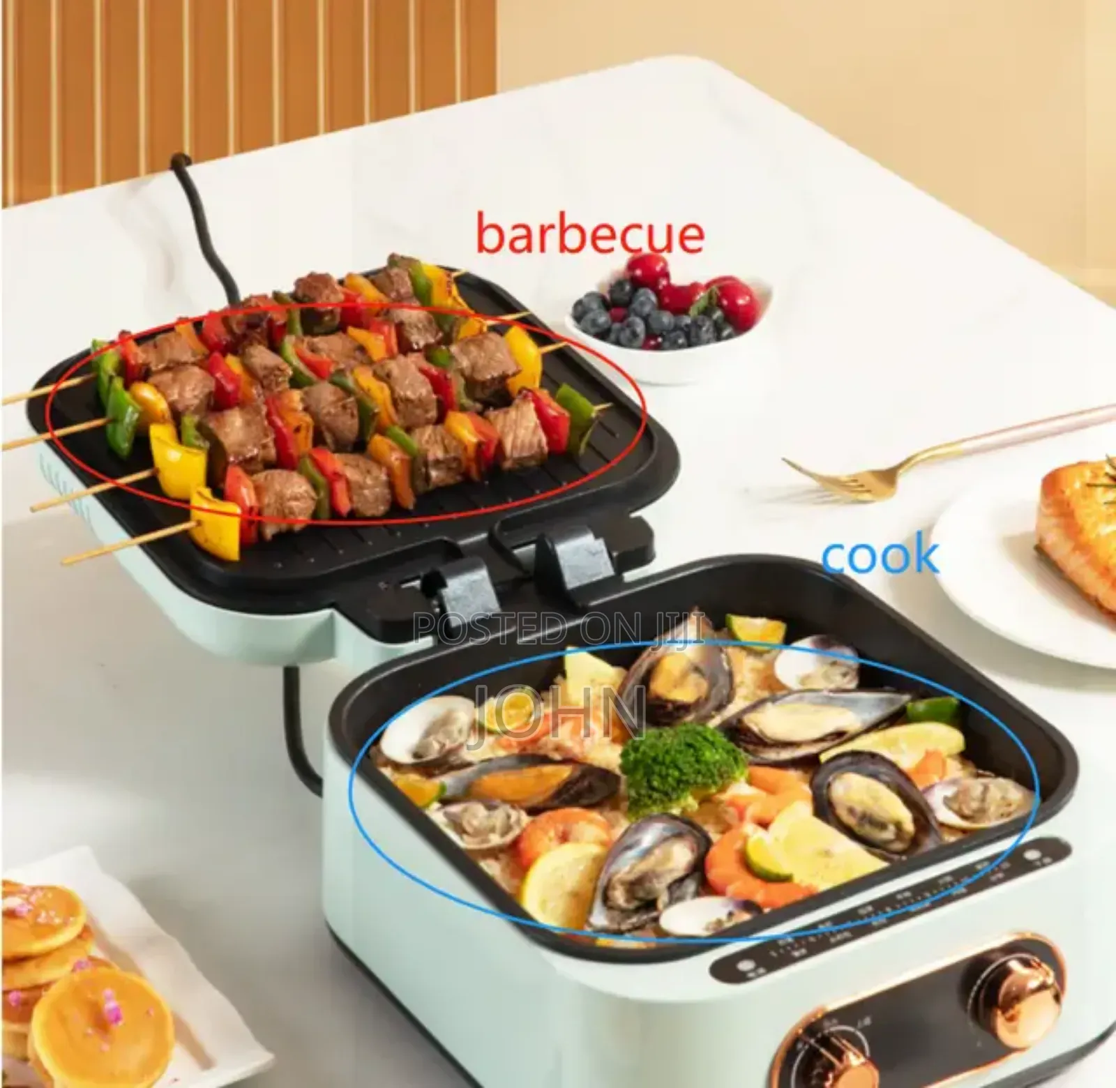 RAF 3 in 1 Hot Pot Grill
