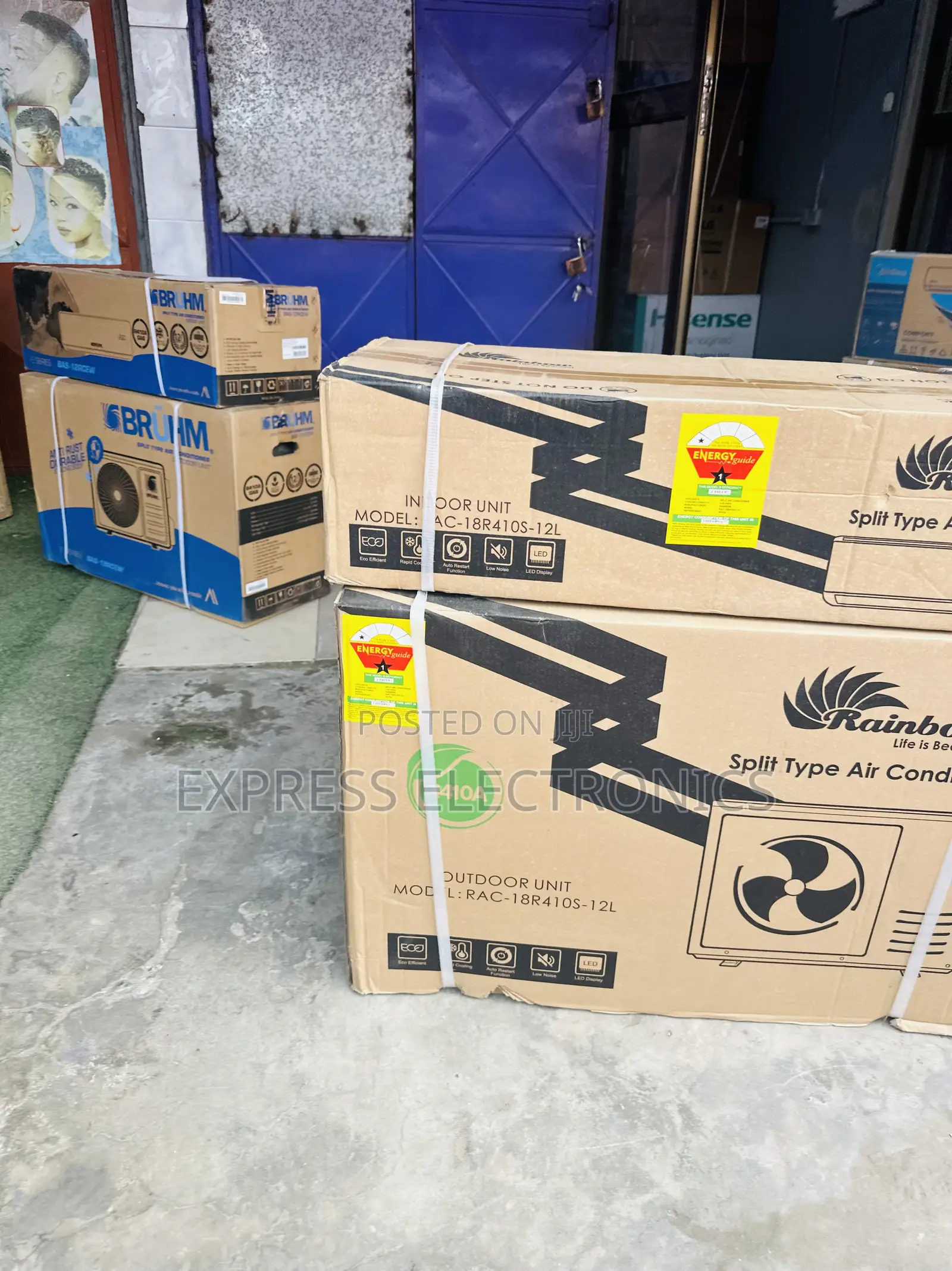 Rainbow Split 2.0hp R410 Gas Ac White