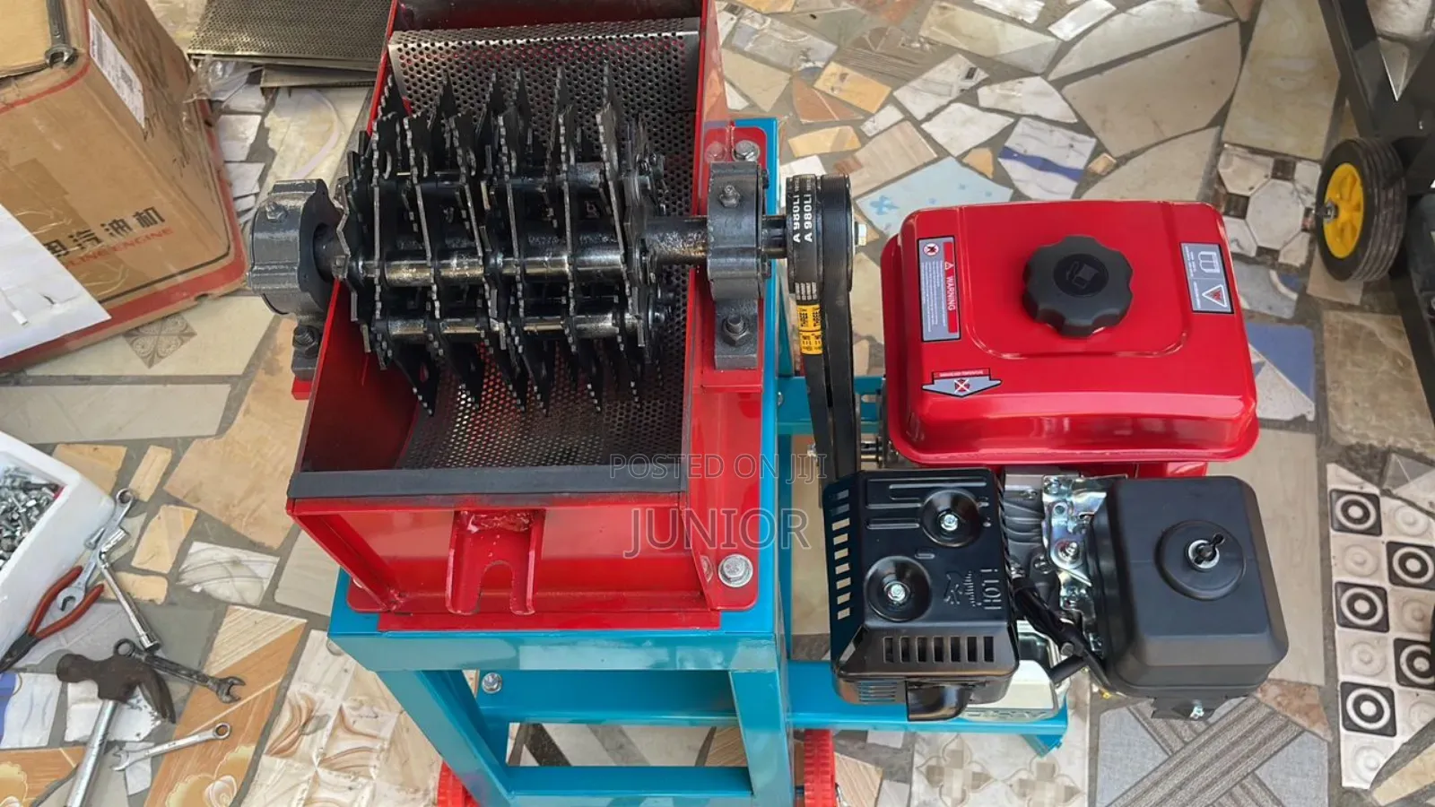 Multipurpose Fuel Powered and Electri Grinder 800kg/Hr