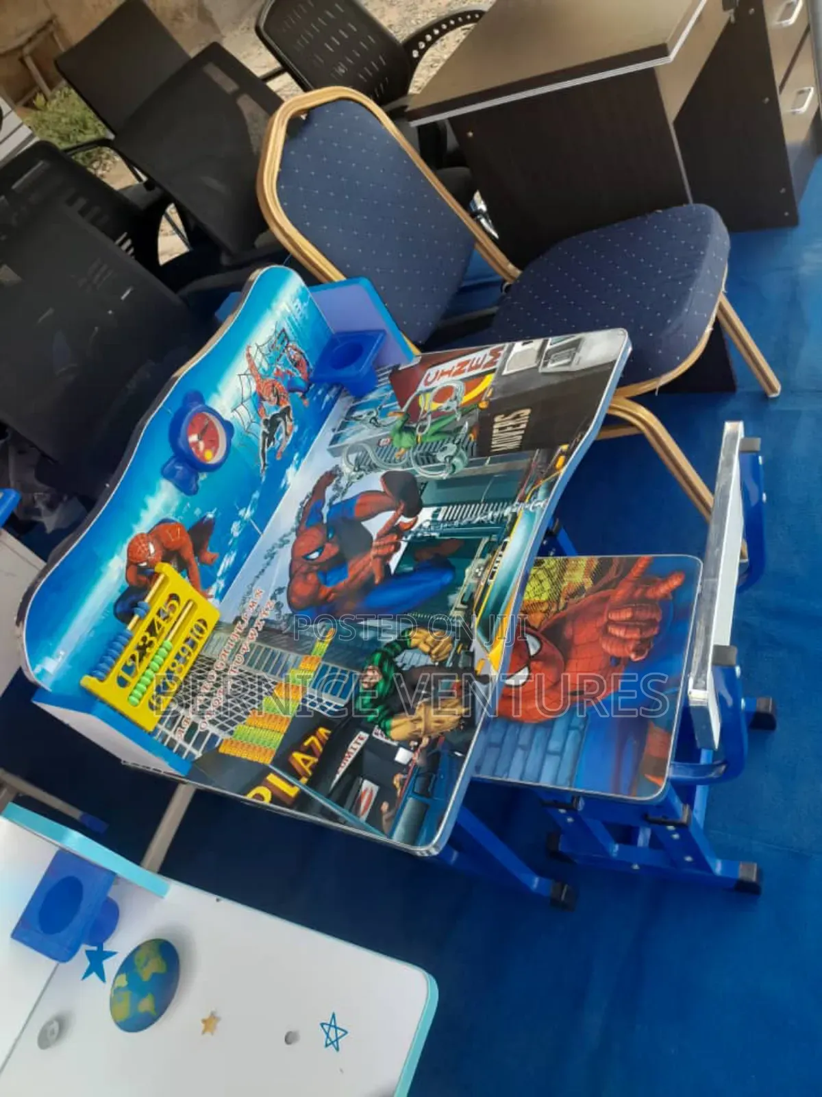Blue Mini Study  Desk 