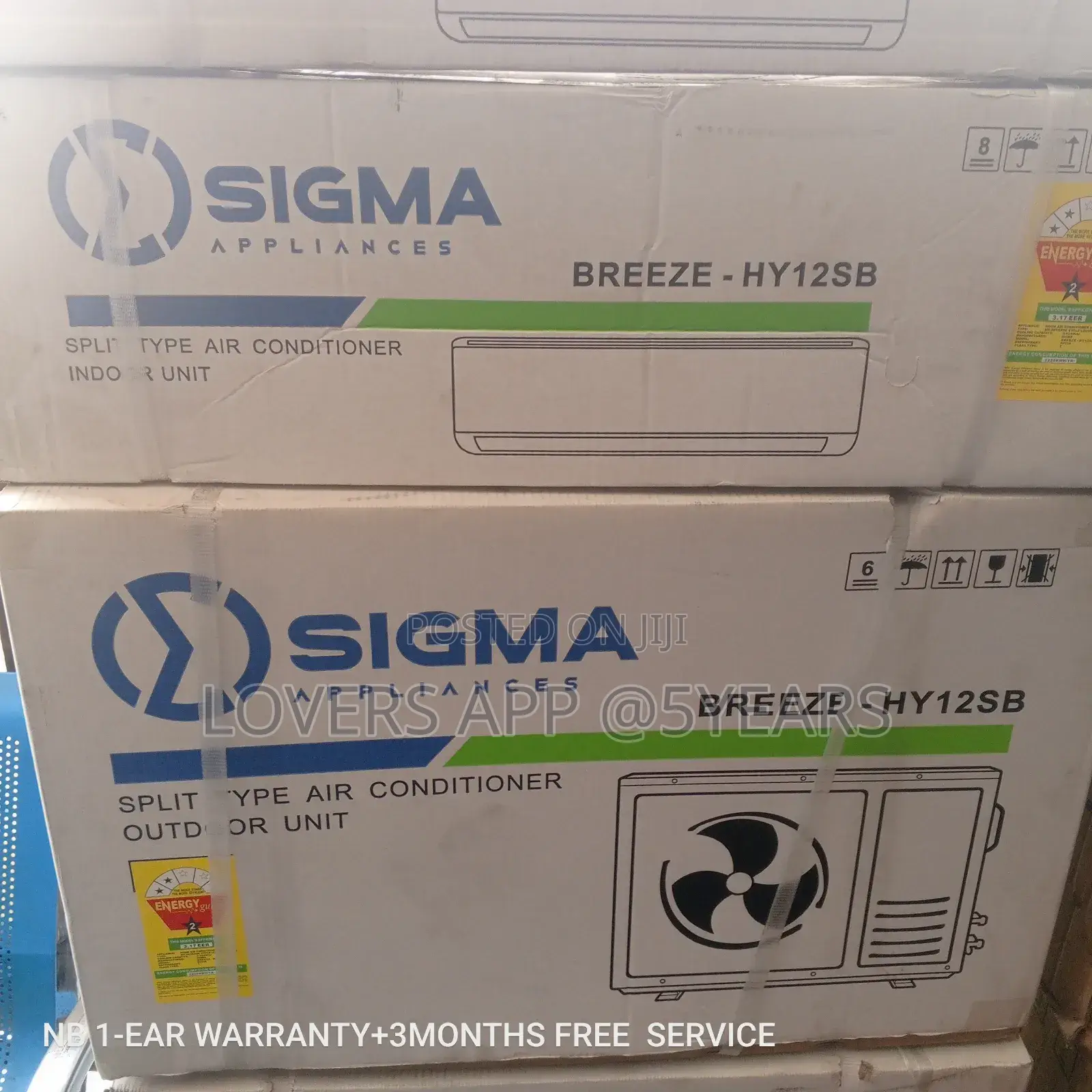 Sigma Split Air Conditioner Air Conditioner HY12SB