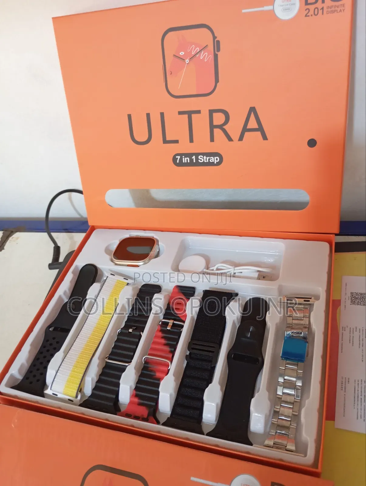 Modern Smart Watch Ultra 7 in 1 Strap Combo