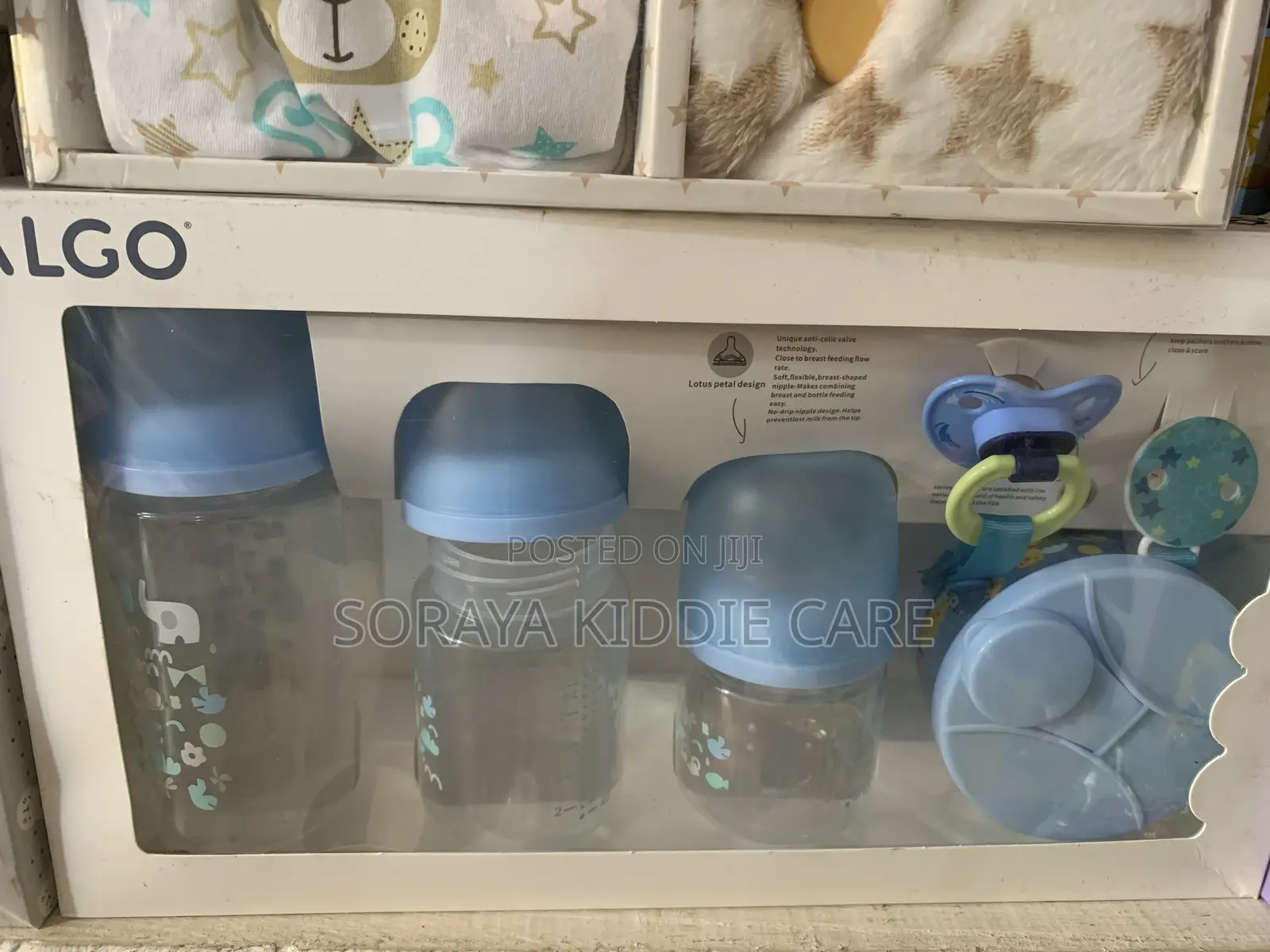 ALGO Feeding Bottle Set With Cereal Dispenser