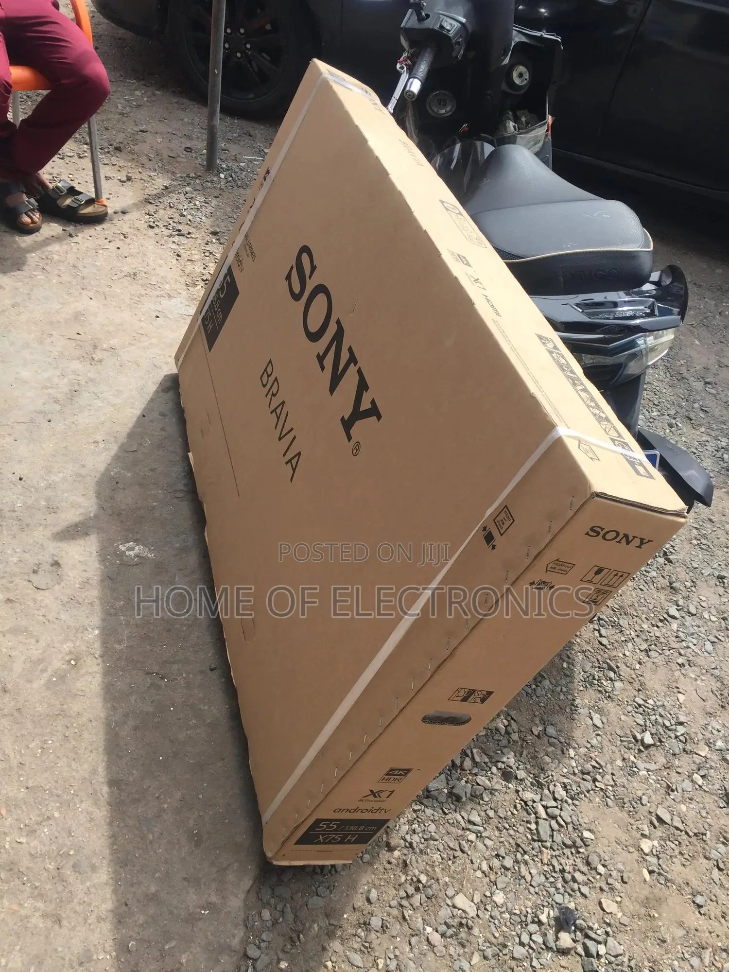 Ultimate Free View Sony 55~Smart UHD Android Bravia Tele
