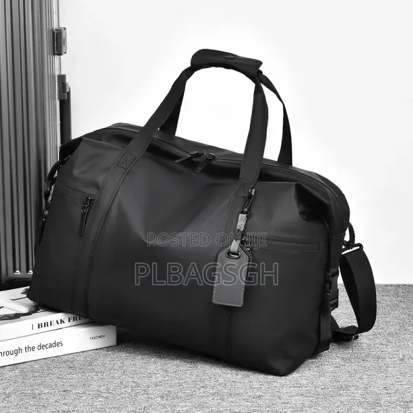 Potable Leather Duffel Traveling Bag at Plbagsgh