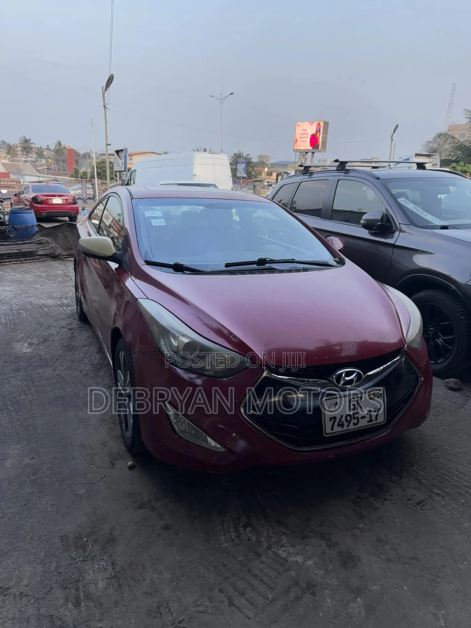 Hyundai Elantra 2014 Red
