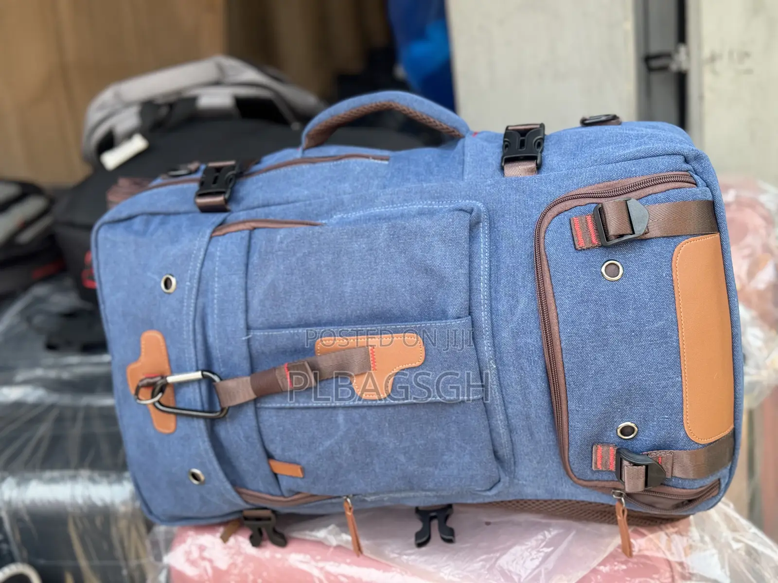 Potable Multi Fashionable Traveling Backpack at Plbagsgh