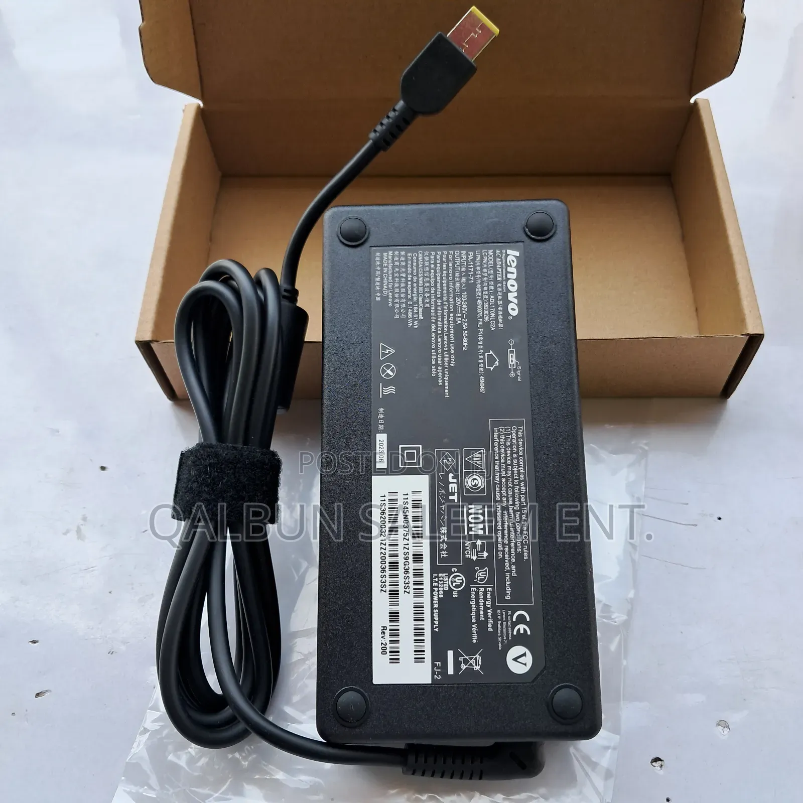 Brand-New Original Lenovo USB 20V 8.5A 170W Laptop Charger