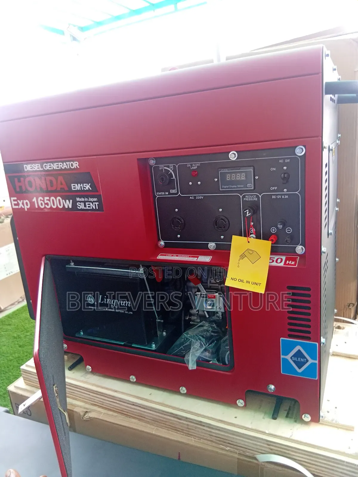 Durable 15kva Silent Diesel Engine Generator Easy Start