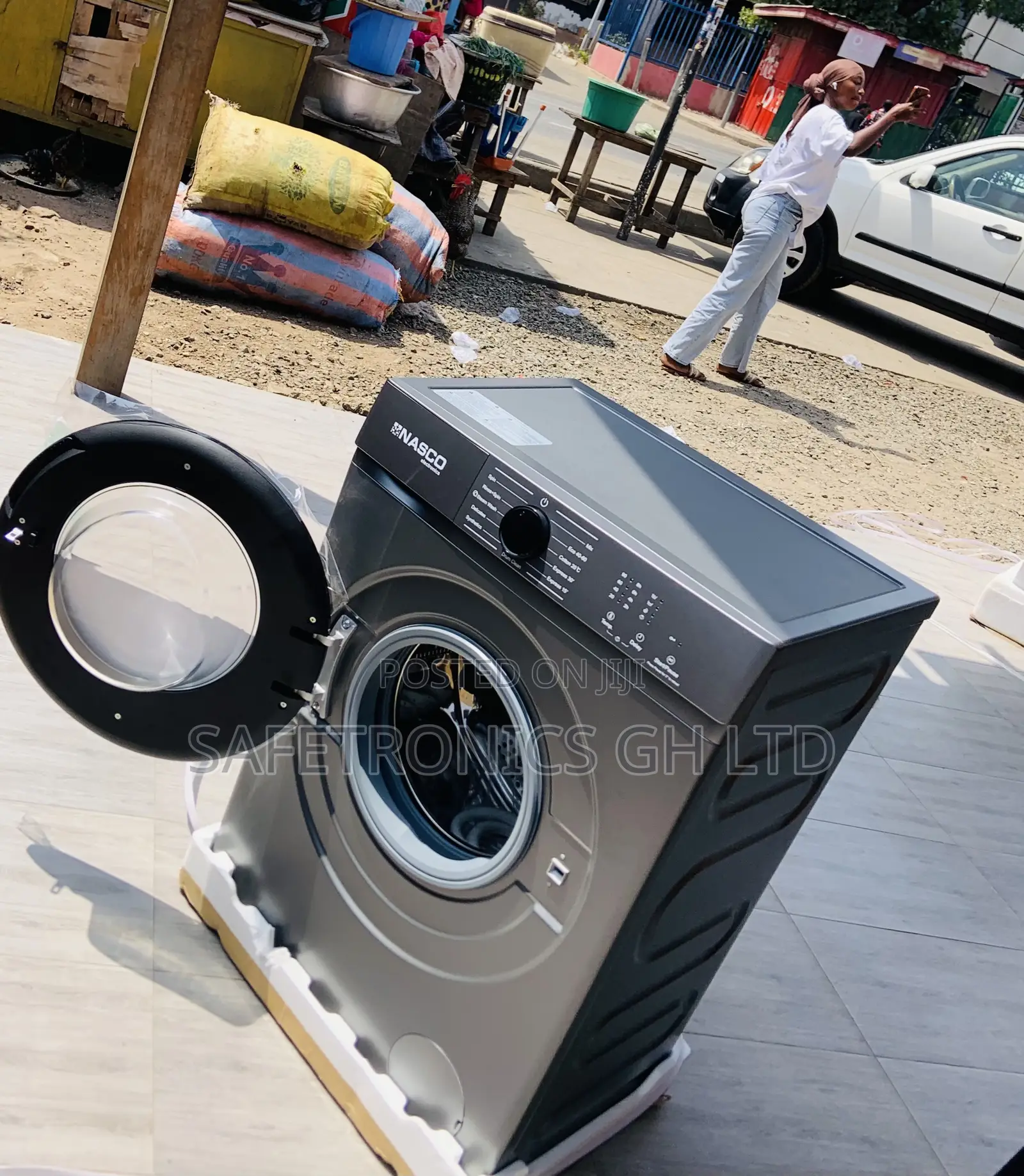Eco Wash Nasco Fullauto 6kg Front Load Inverter Washer