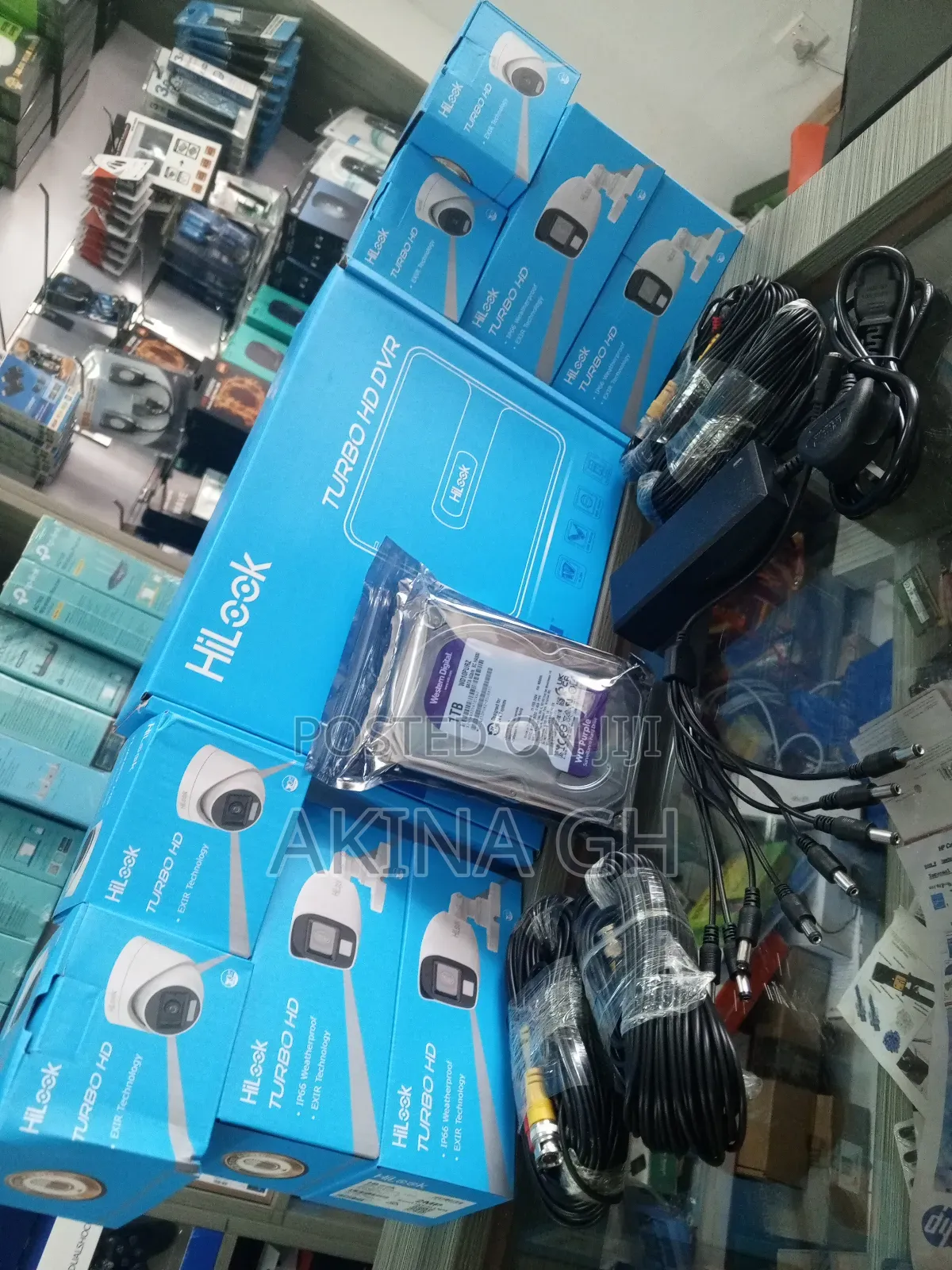 Hilook 8ch Complete Kit 2mp Full Color Audio Camera