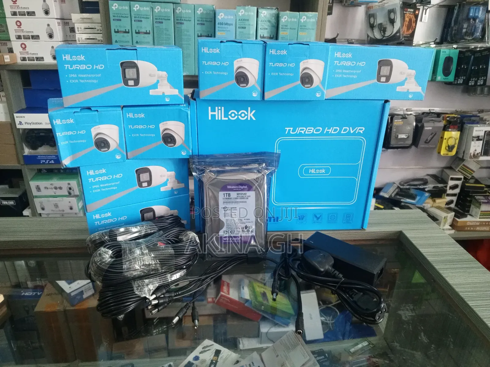 Hilook 8ch Complete Kit 2mp Full Color Audio Camera