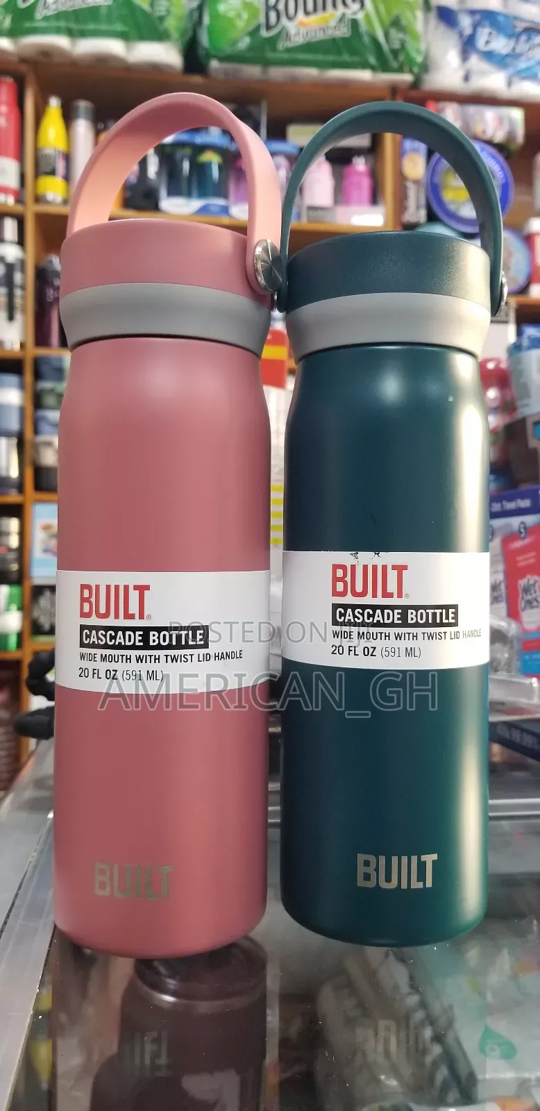 Built Cascade Bottle, 591ML ( 6hrs Hot/24hrs Cold )
