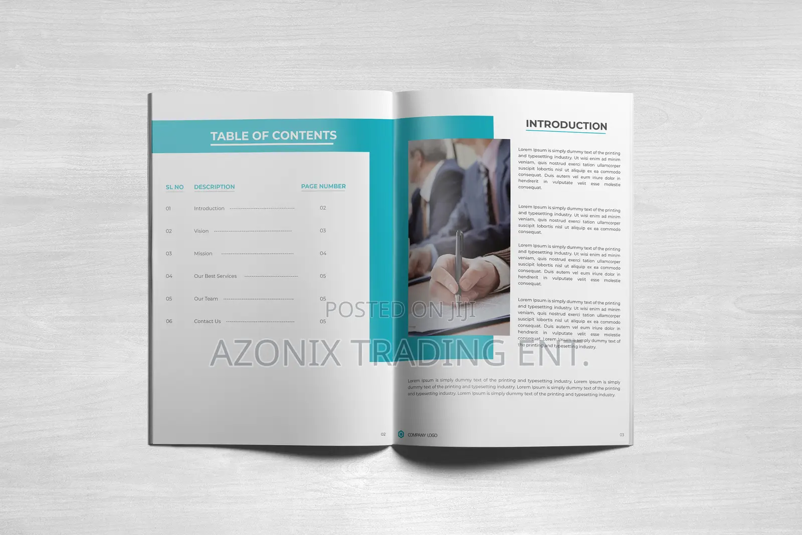 Company Profile Design and Print