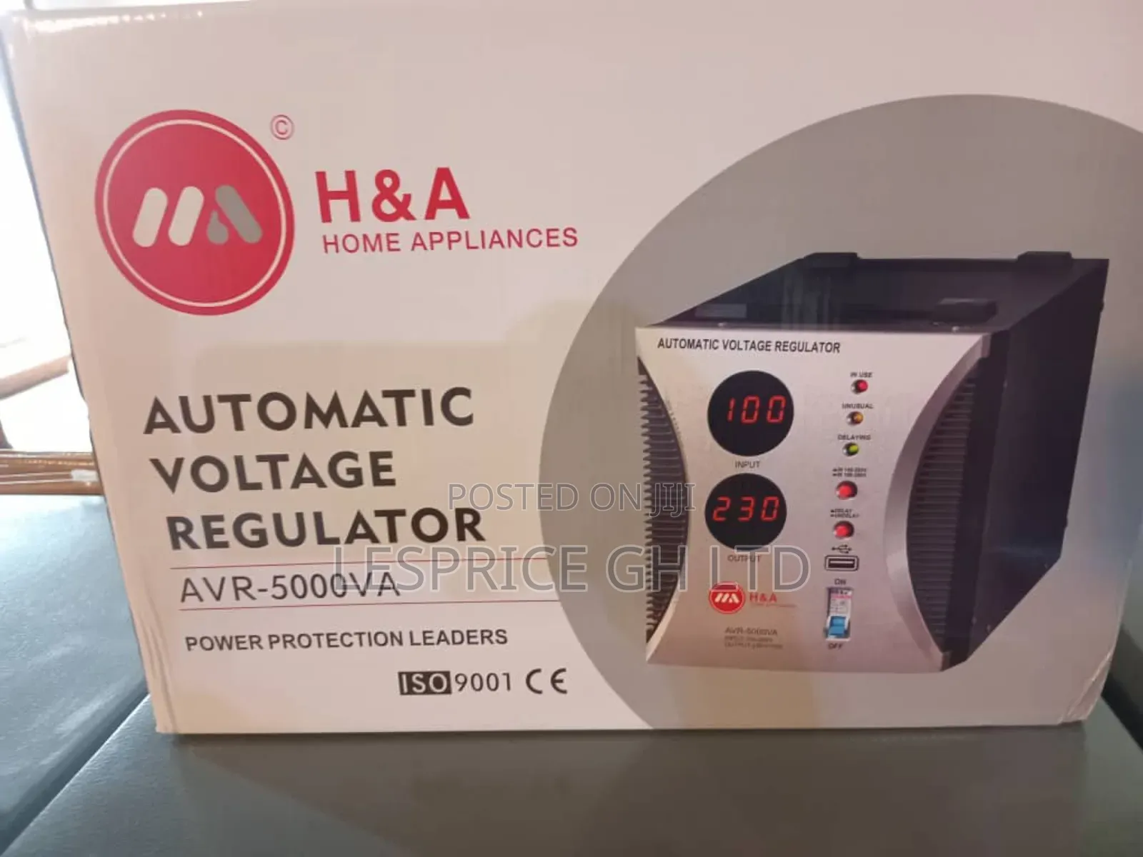 H a Voltage Regulator 5000VA - Dependable and Secure