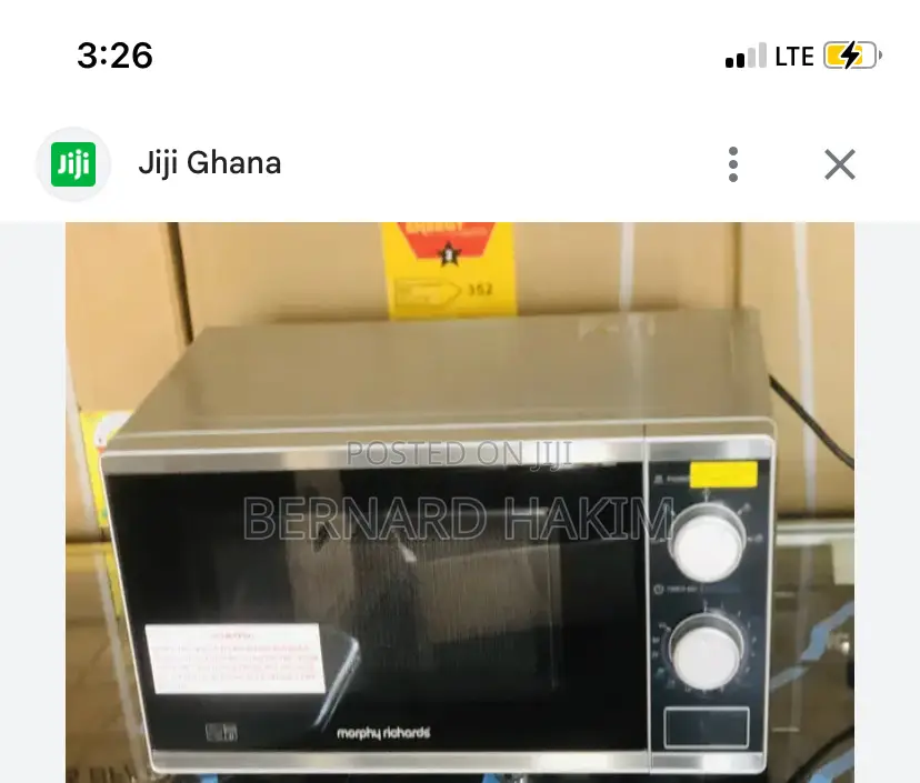 Morphy Richards 20 Litres Microwave