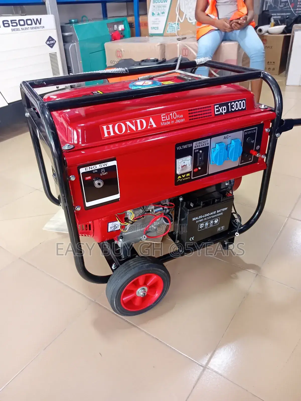 Honda Petrol Generator 13kw 10kva Easy Transportable