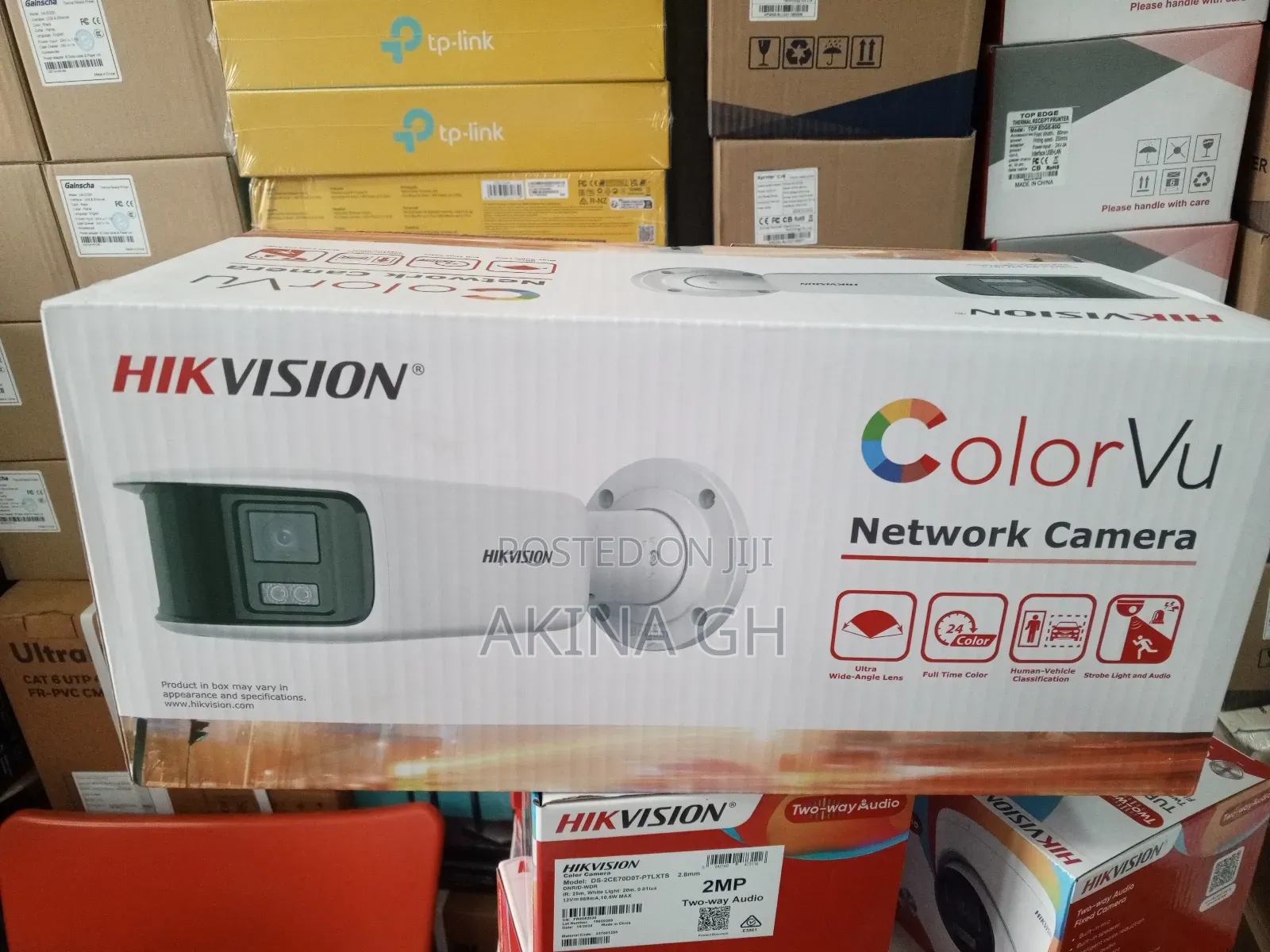 Hikvision 4MP Panoramic Colorvu Fixed Bullet 180° IP Camera