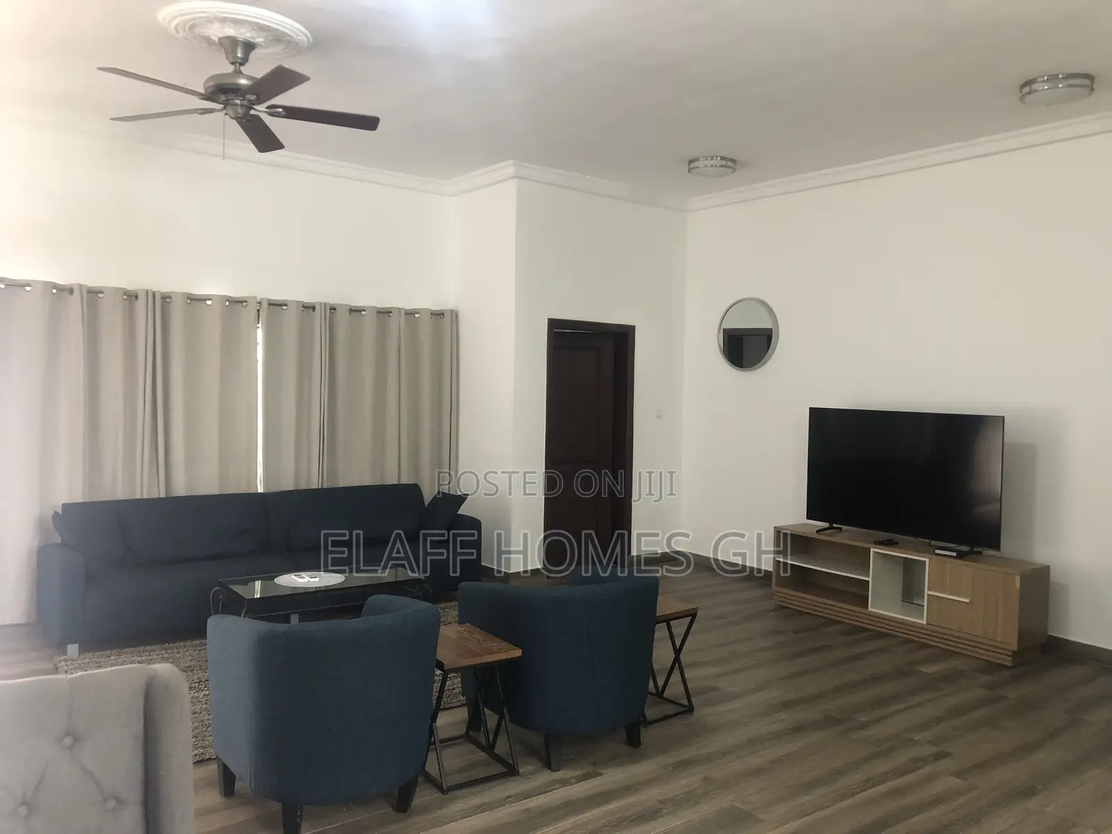 Furnished 2bdrm Apartment in Elaffhomesgh, Adjiriganor for rent
